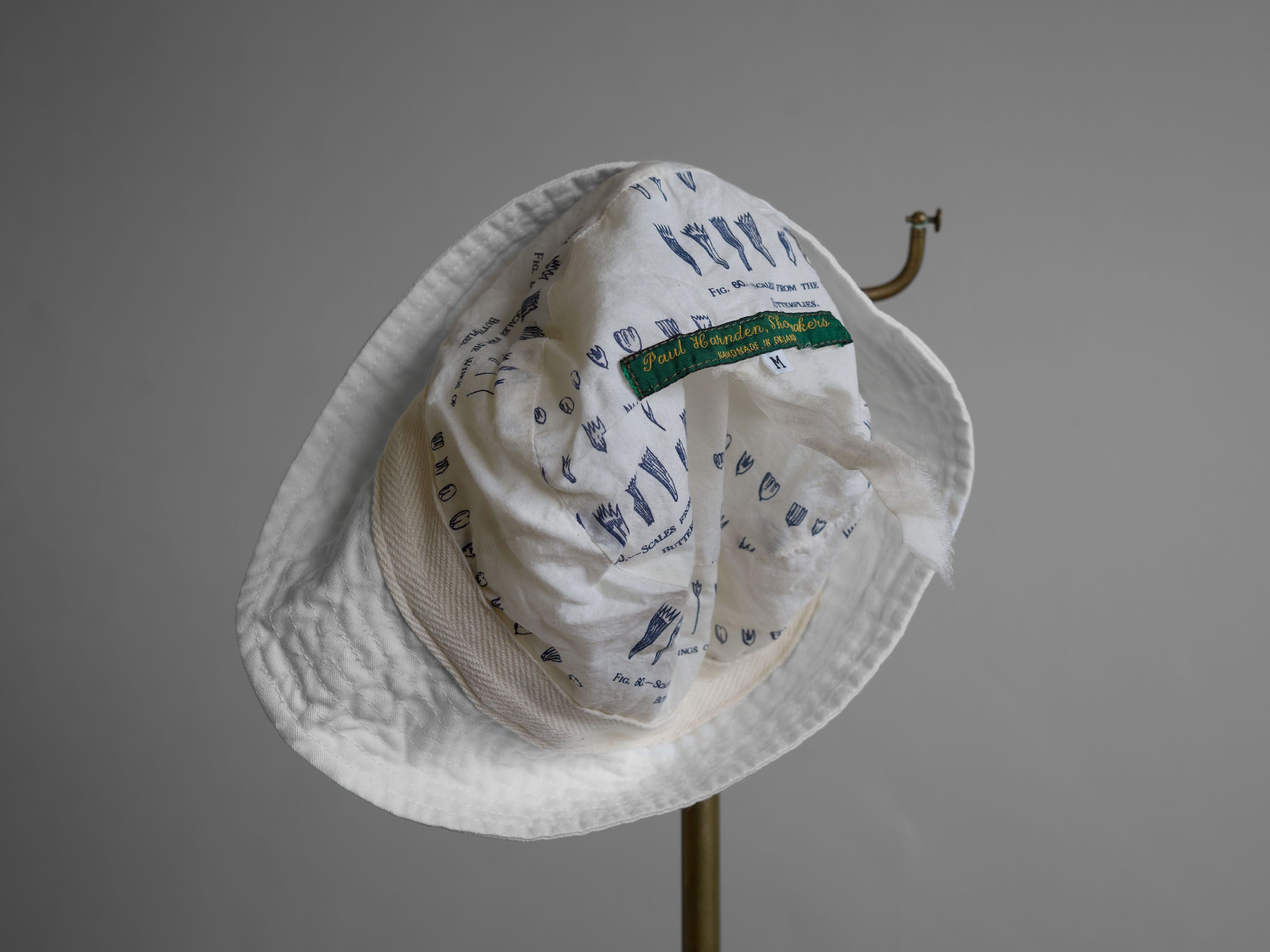 Paul Harnden Shoemakers DUMPSTER HAT HB COTTON WHITE Size ONE SIZE - 7 Thumbnail
