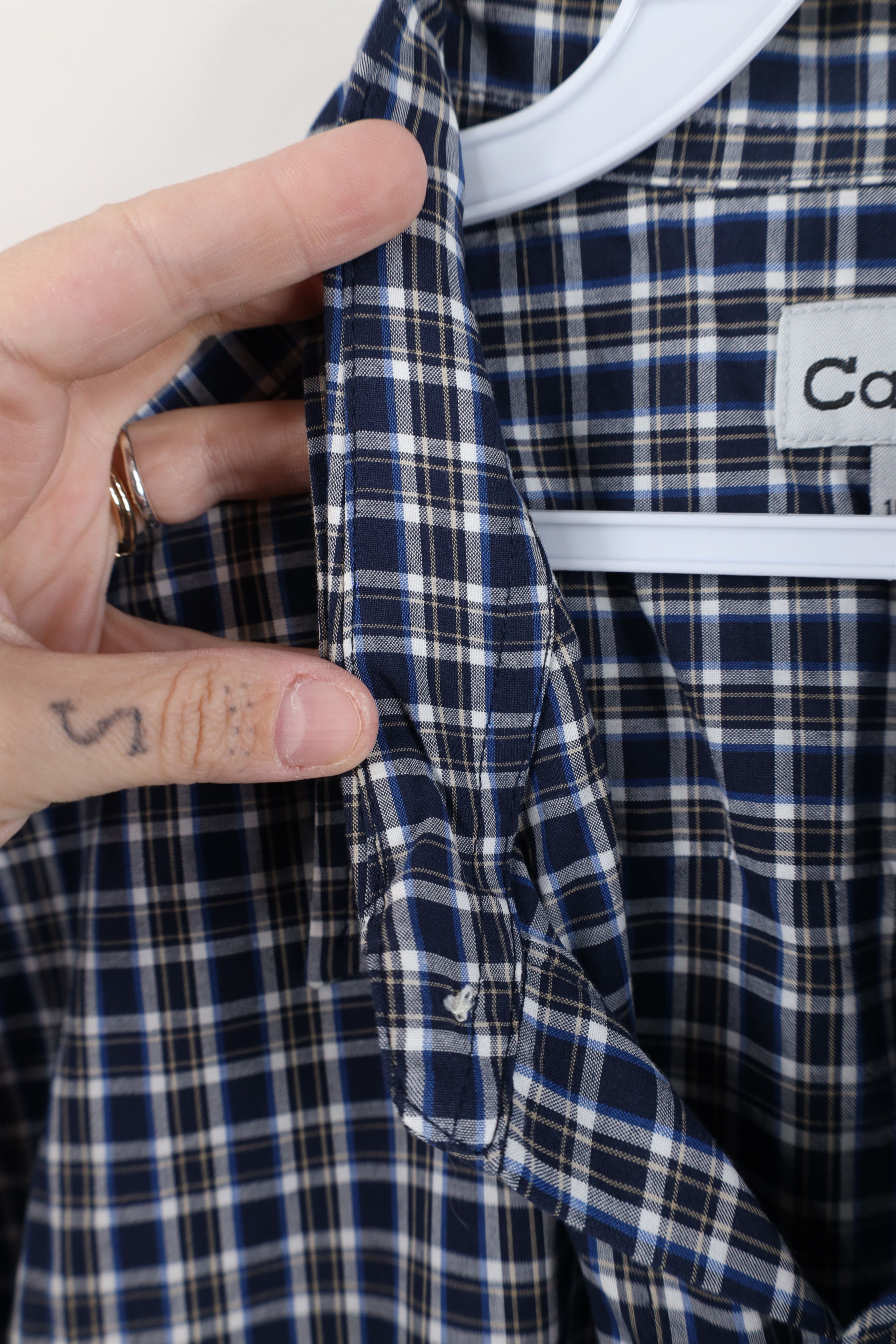 Carhartt Vintage Carhartt Pocket Short Sleeve Button Down Shirt Plaid Size US XXL / EU 58 / 5 - 7 Thumbnail