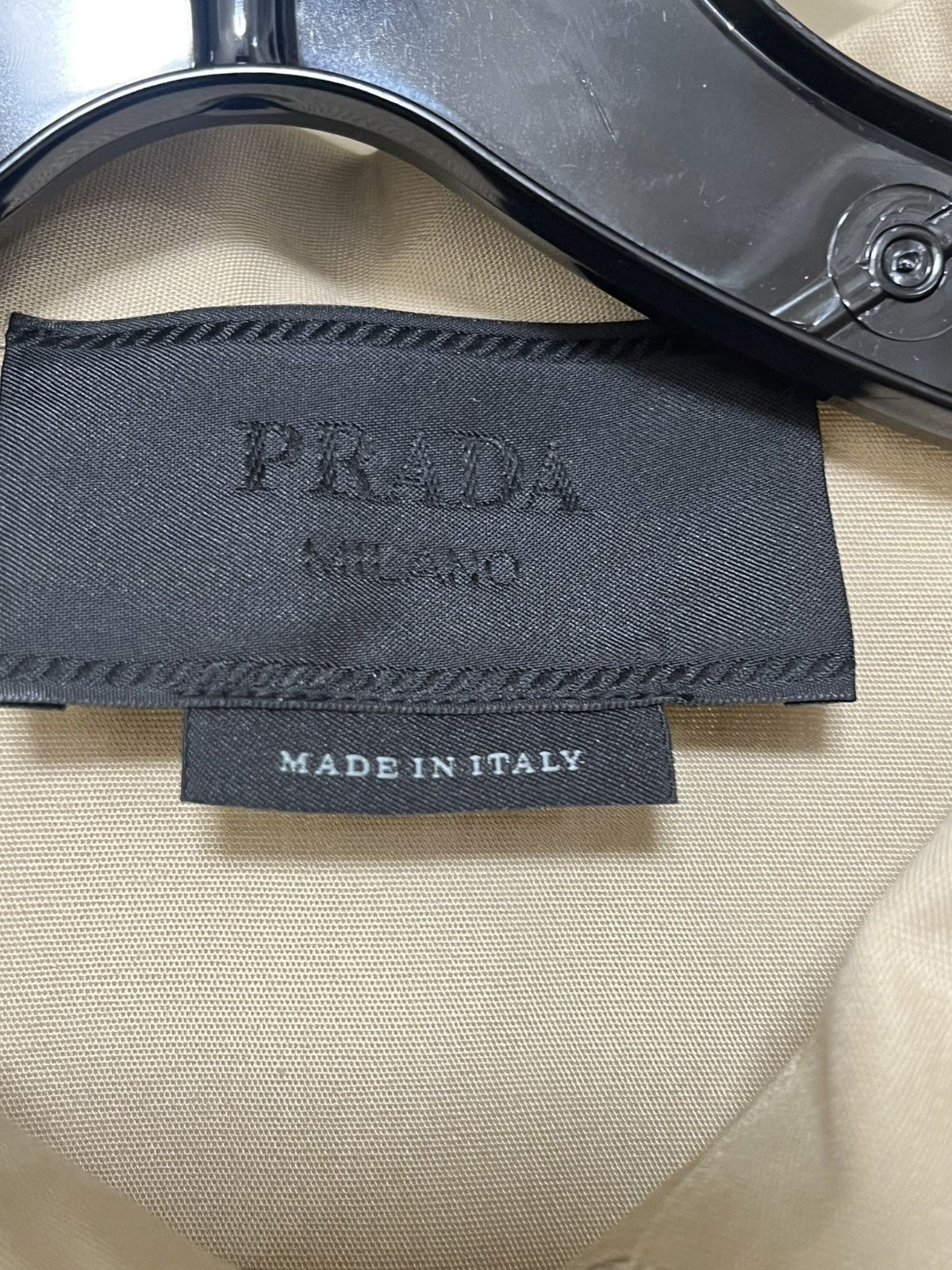 Prada Prada Technical Cotton Zip Up Shirt Sz Small Size US S / EU 44-46 / 1 - 2 Thumbnail
