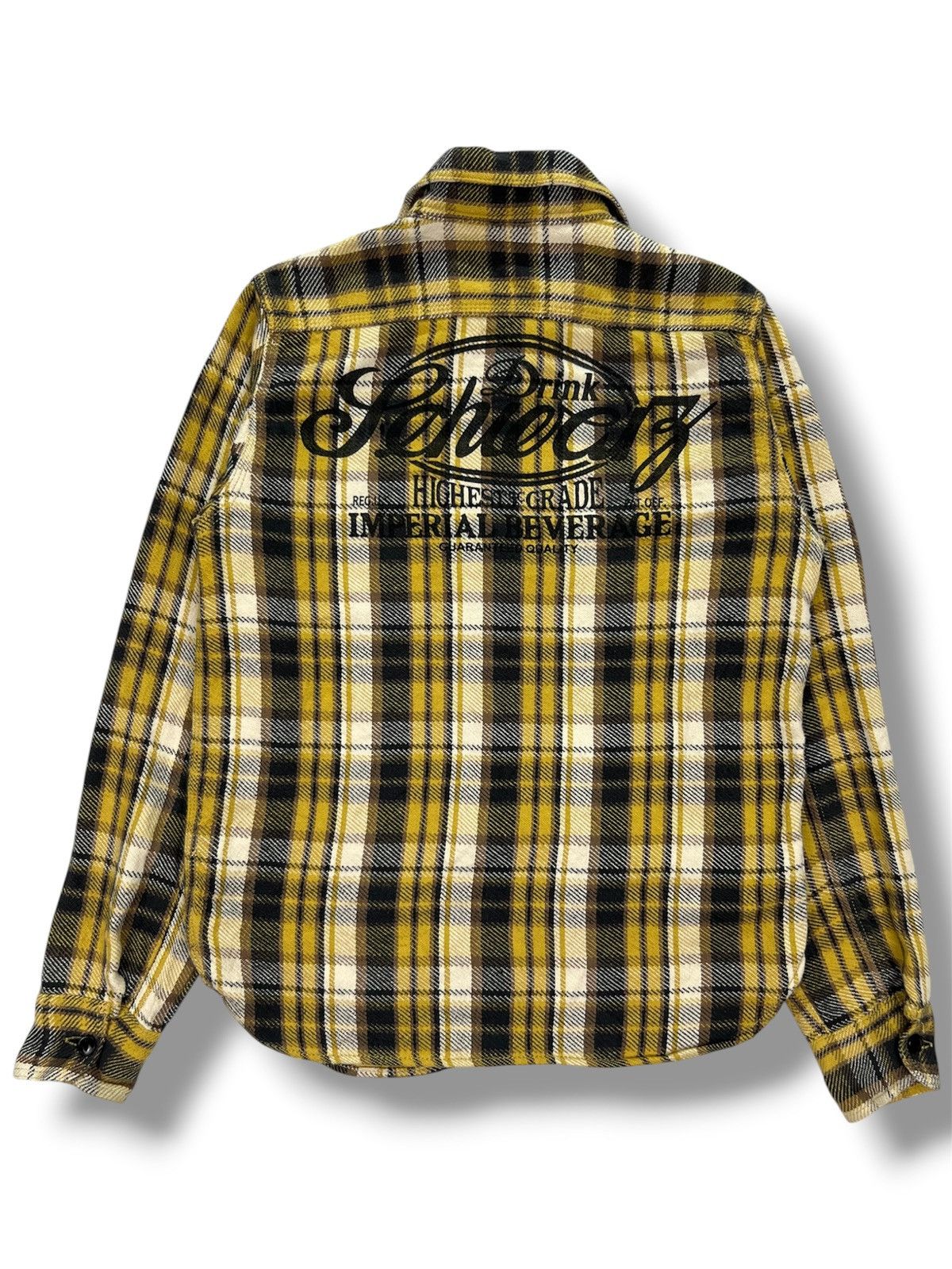 Japanese Brand Groovers by Borubic Plaid Flannel Shirt Size US XS / EU 42 / 0 - 2 Thumbnail