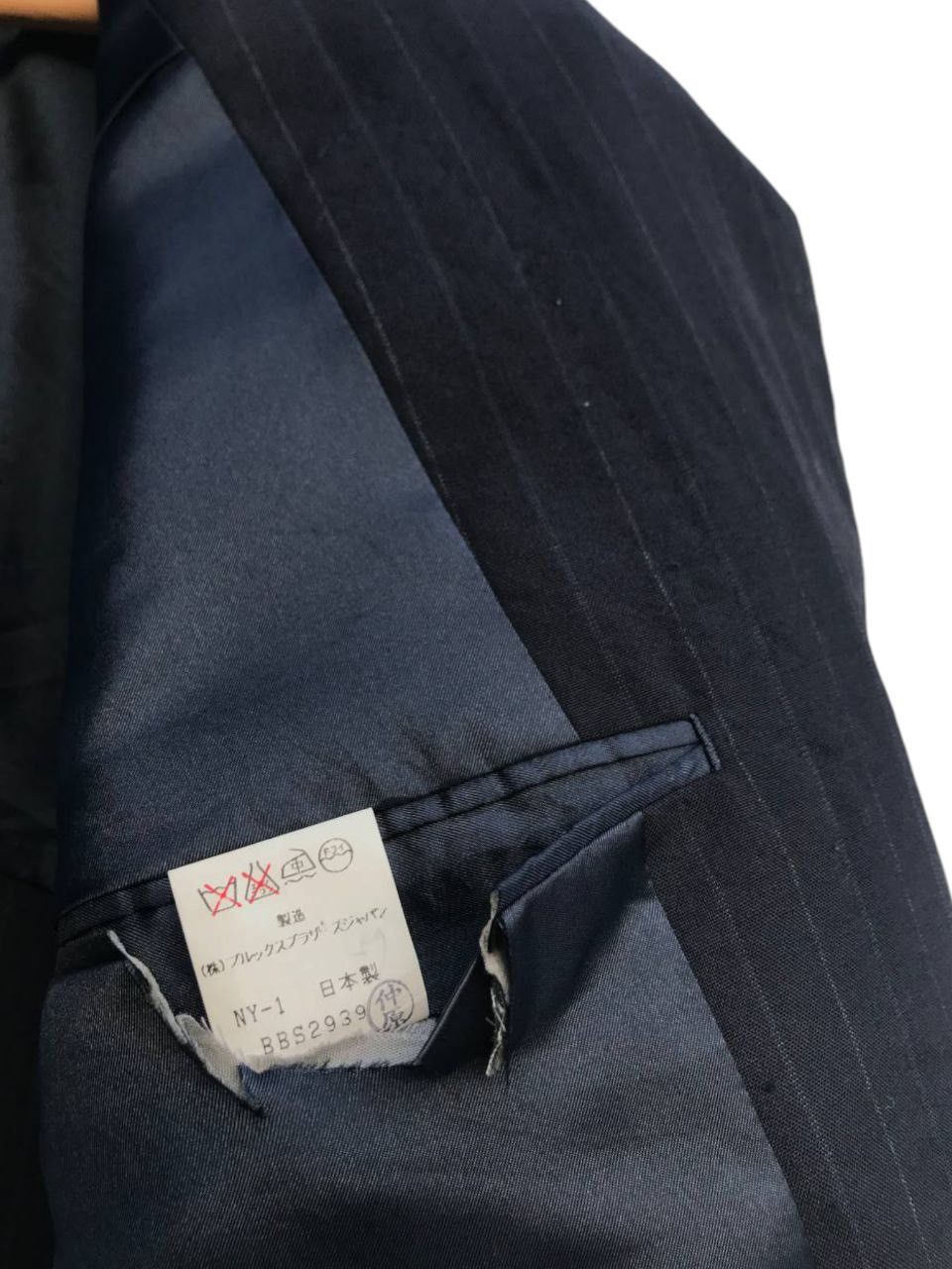 Brooks Brothers Brooks Brothers Striped Wool Blazer Size US L / EU 52-54 / 3 - 10 Thumbnail