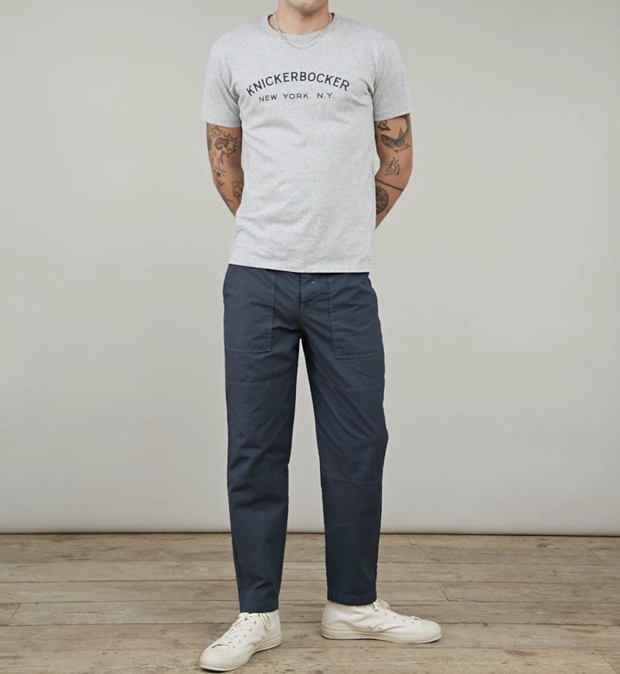 Edwin Edwin Block Pant in Blue Indigo (Fatigue Pant) Size US 29 - 9 Thumbnail