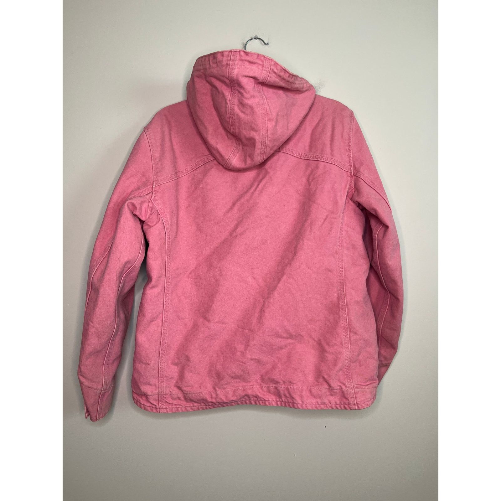 Carhartt Y2K Carhartt Pink Sherpa Streetwear Workwear Jacket 100657 S Size US S / EU 44-46 / 1 - 10 Thumbnail