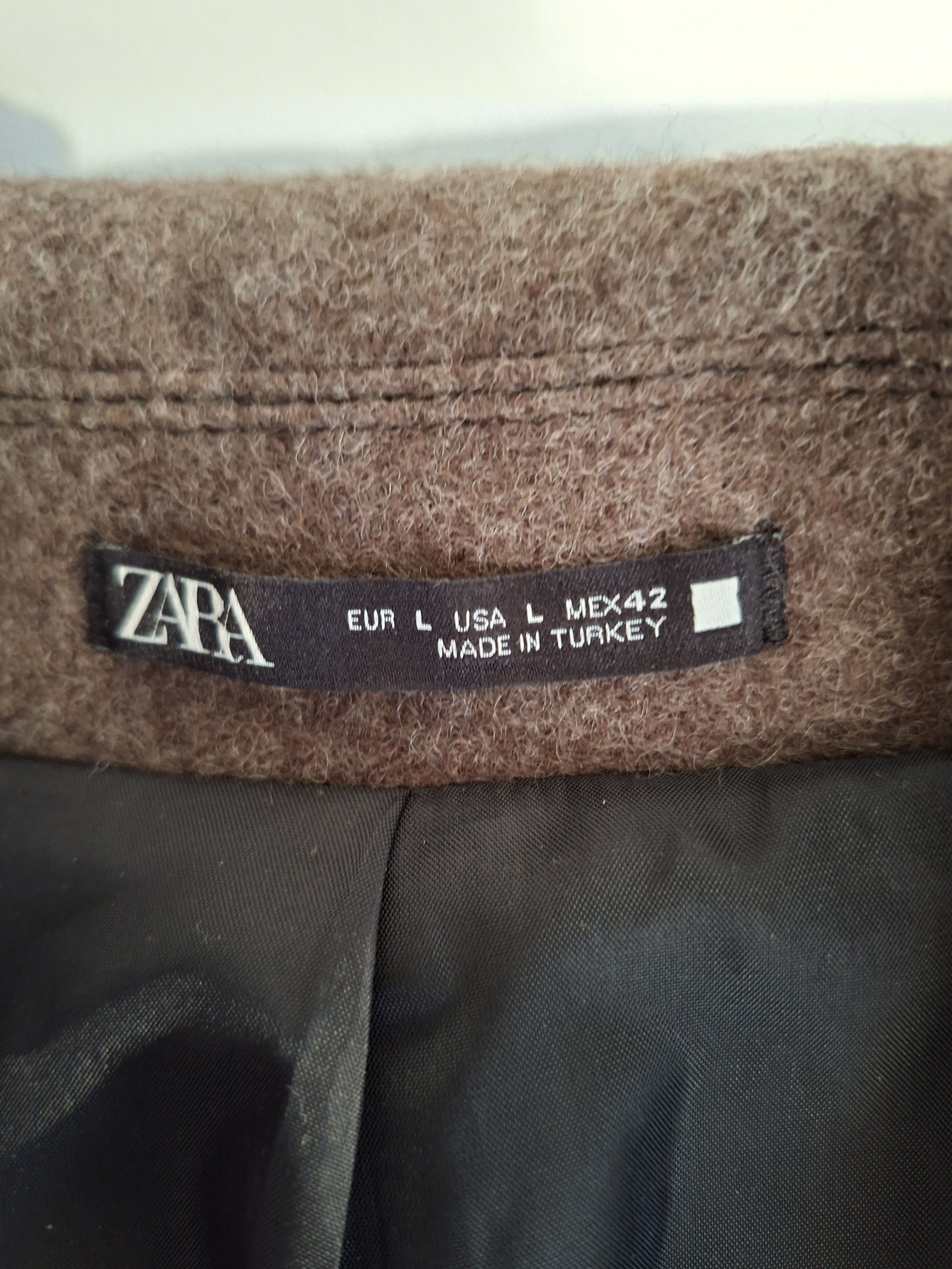 Zara Zara Brown Coat Size US L / EU 52-54 / 3 - 4 Thumbnail