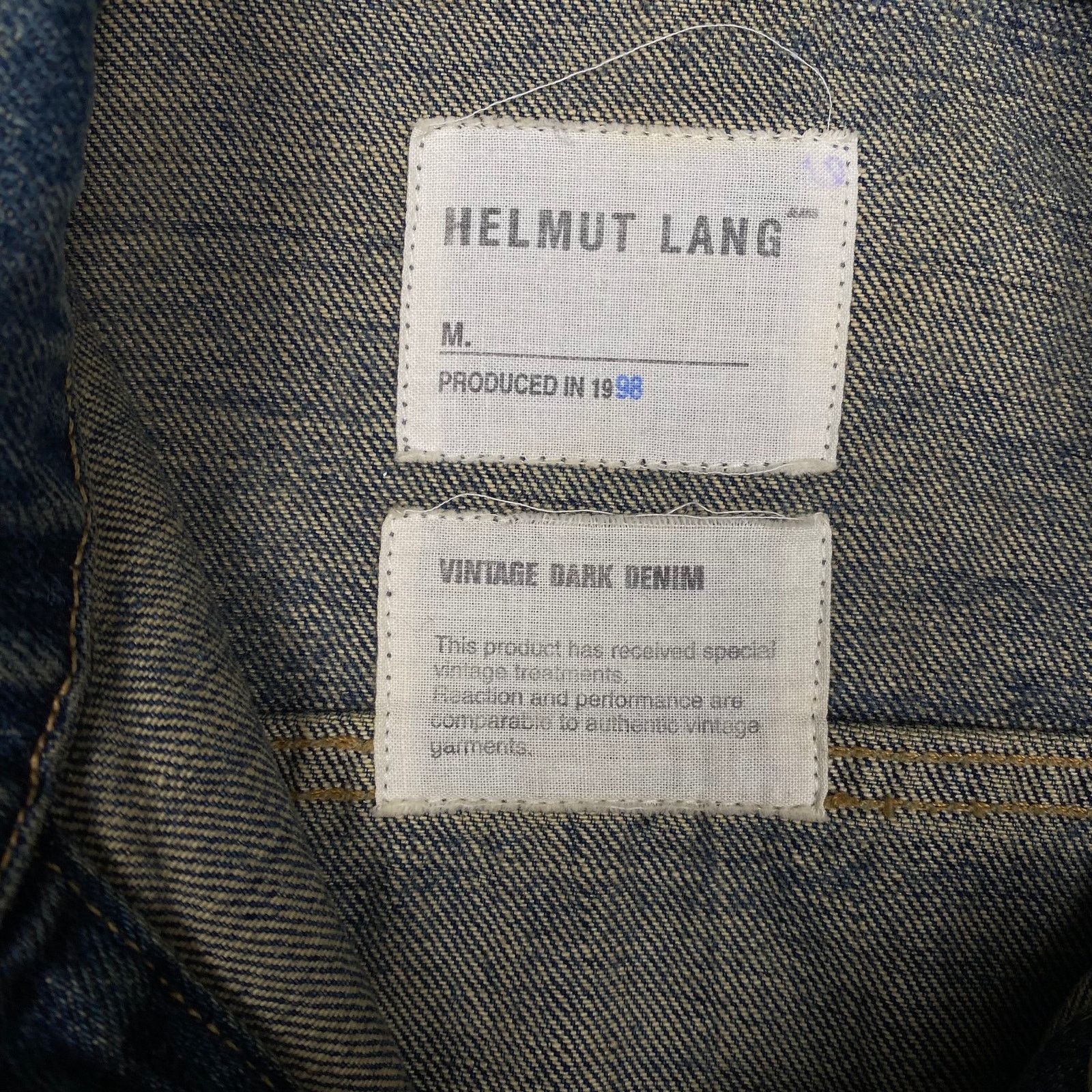 Helmut Lang Helmut Lang Denim Top Size US M / EU 48-50 / 2 - 5 Thumbnail