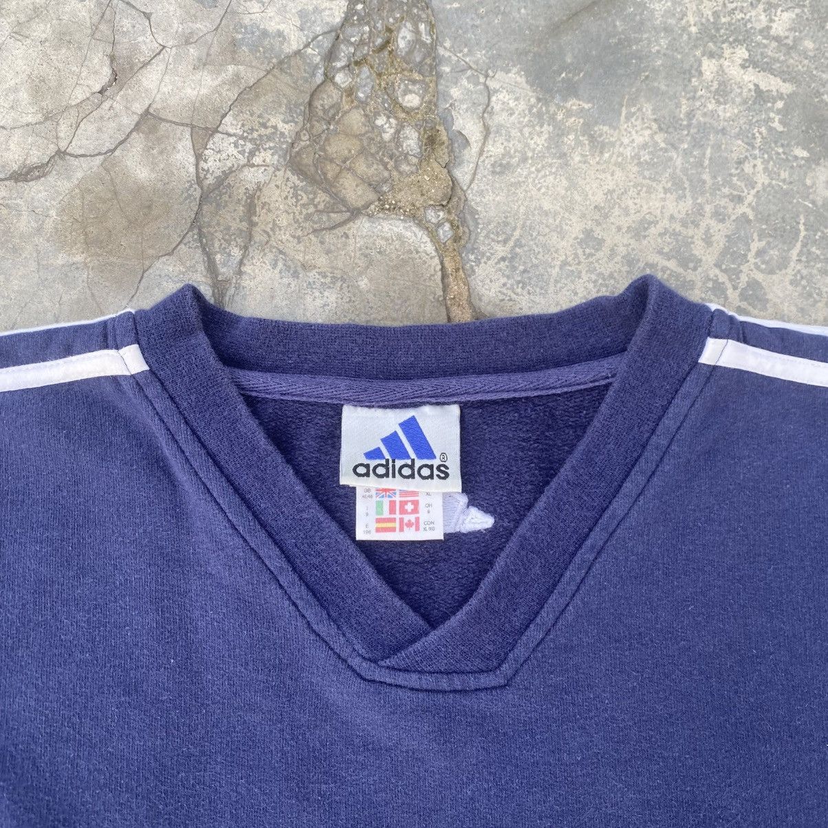 Adidas Rare 1990s Real Madrid Sweatshirt DAVID BECKHAM Size US XL / EU 56 / 4 - 4 Thumbnail