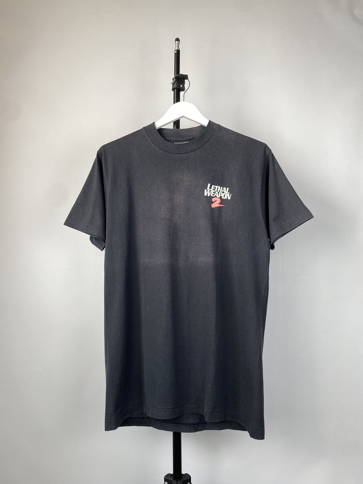 Vintage Vintage 1989 Lethal Weapon Two 2 Movie Tee Gibson Glover Size US L / EU 52-54 / 3 - 1 Thumbnail