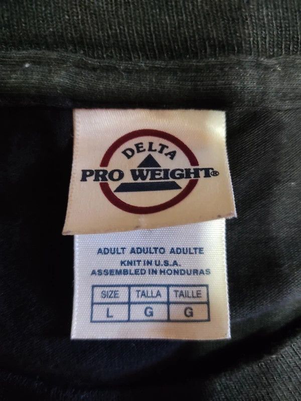 Vintage Delta Pro Weight “Lost in Thought” Graphic Tee, c. 2000s Size US L / EU 52-54 / 3 - 3 Thumbnail