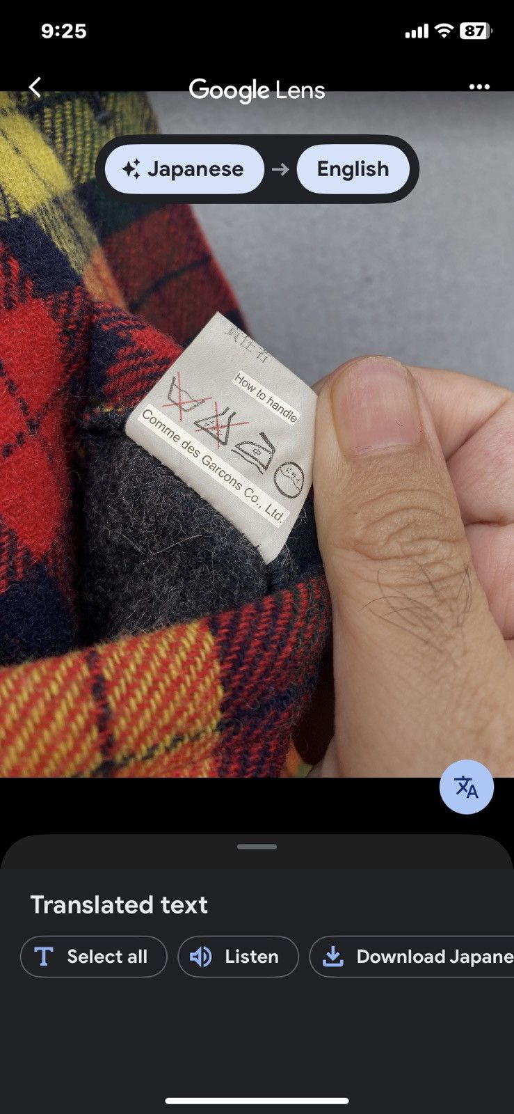 Comme des Garcons Homme 70s CDG HOMME BLOUSOM WOOL MOHAIR BLEND JACKET Size US M / EU 48-50 / 2 - 12 Thumbnail