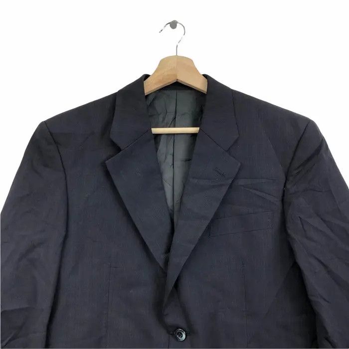 Courreges Vtg COURREGES HOMME PARIS 2 Button Cotton Wool Sport Coat Size 44R - 2 Thumbnail