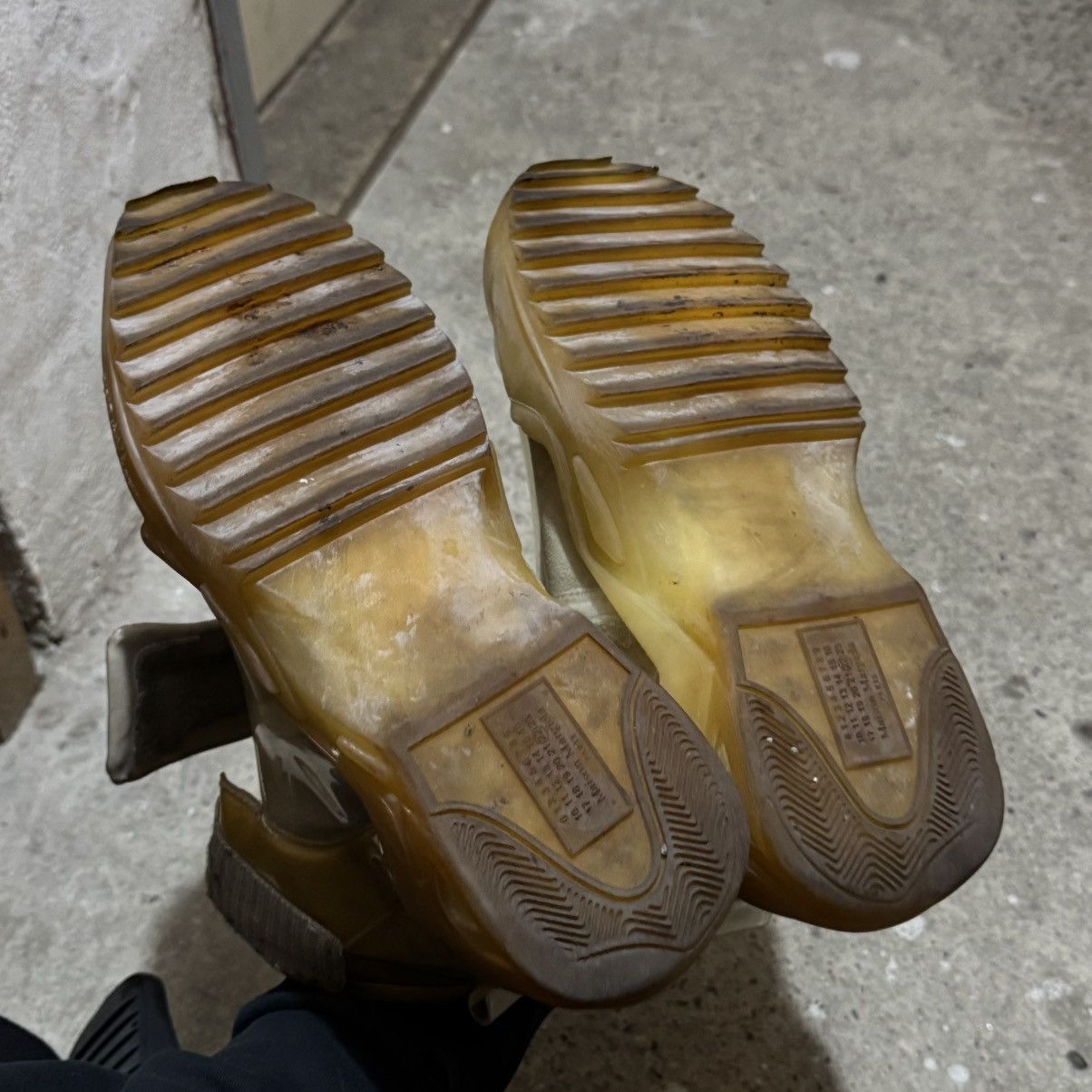 Maison Margiela Maison Margiela Future new transparent “x-ray” rare sneakers Size US 11 / EU 44 - 10 Thumbnail