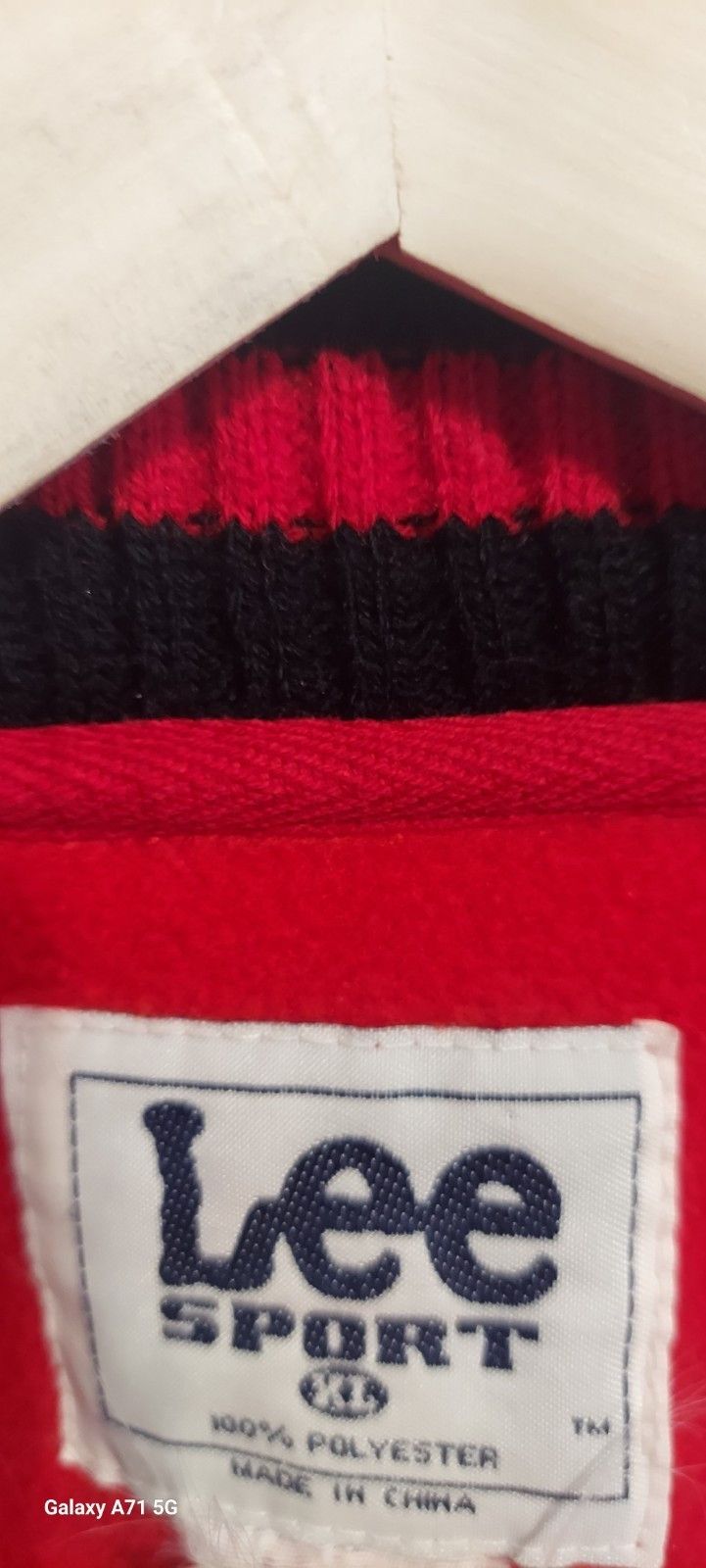 Lee Vintage Nebraska Cornhuskers Red Black Pullover Fleece 1/4 Size US XL / EU 56 / 4 - 5 Thumbnail
