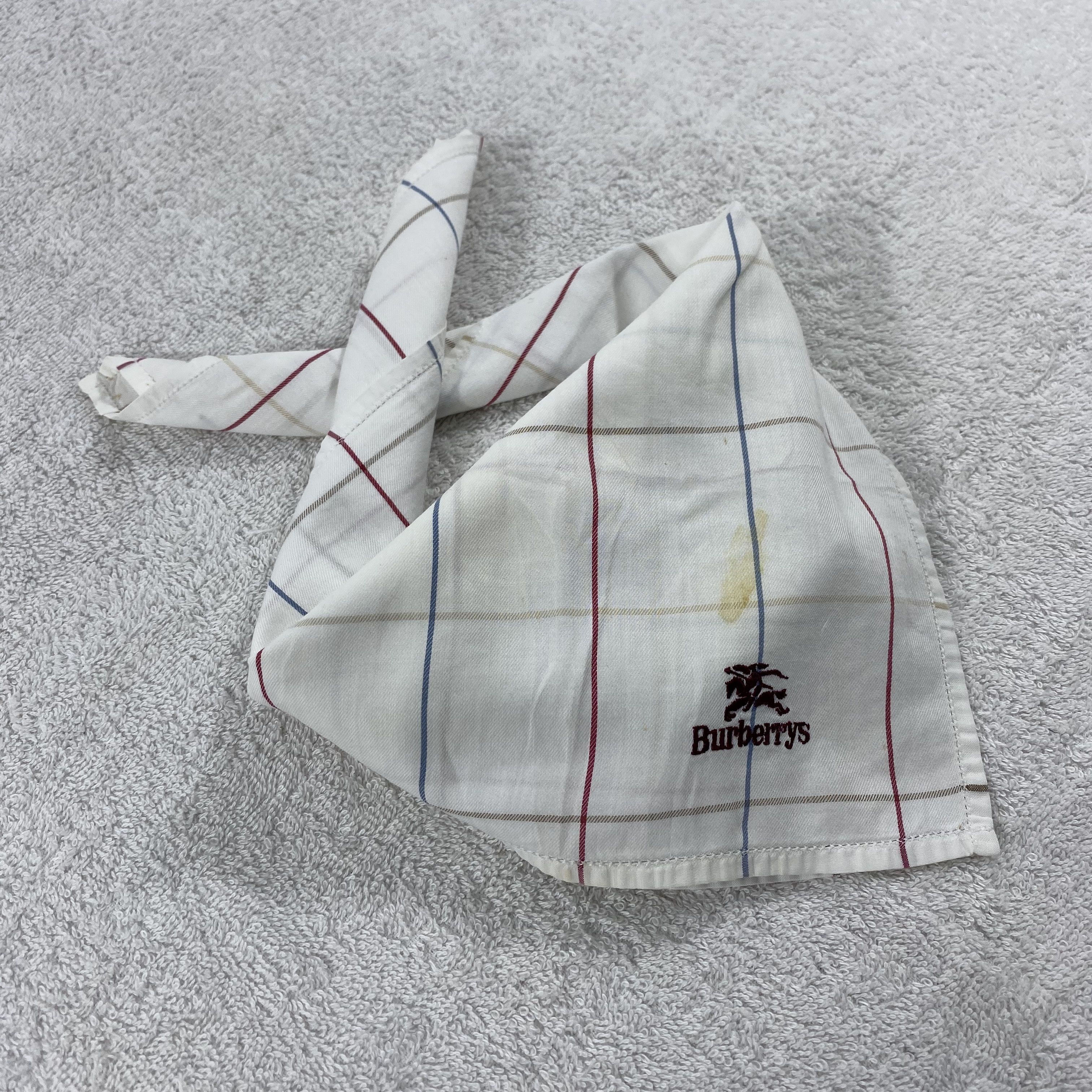 Burberry × Vintage Burberry Handkerchief / Neckerchief / Bandana Size ONE SIZE - 2 Thumbnail