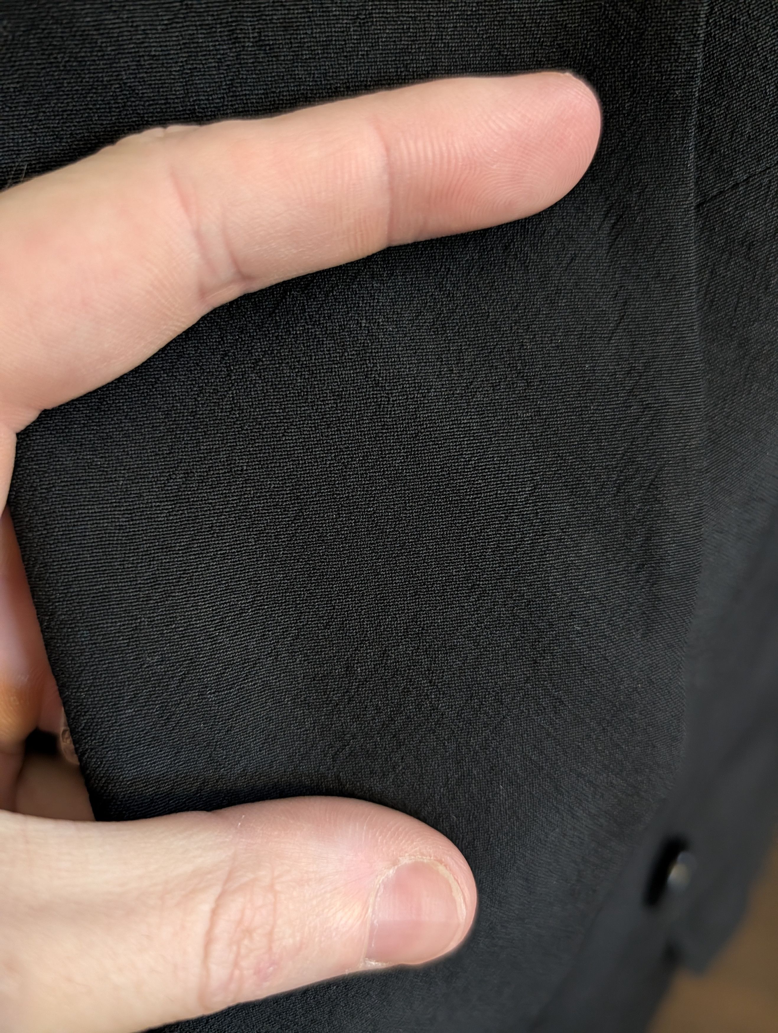 Other RENE LEZARD black double breasted blazer textured VTG Size 42S - 3 Thumbnail