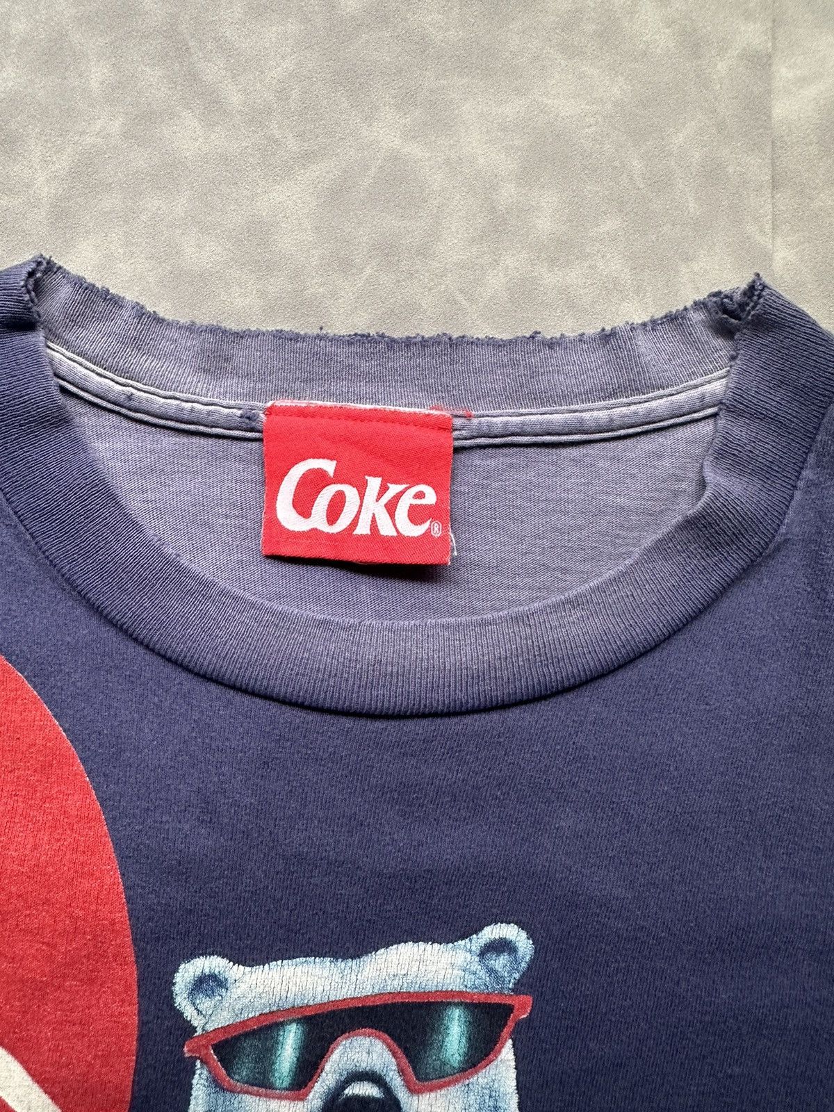 Vintage Vintage 1995 Coca-Cola Polar Bear single stitch tee Size US M / EU 48-50 / 2 - 5 Thumbnail
