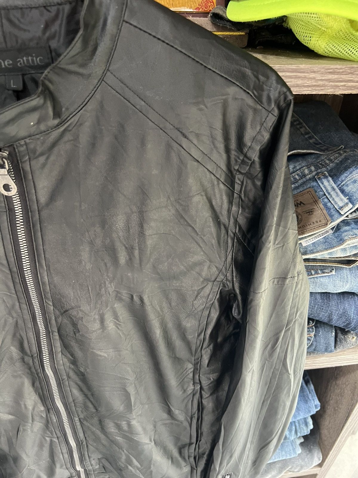 In The Attic 🔥In The Attic Synthetic Leather Jacket Size US S / EU 44-46 / 1 - 5 Thumbnail