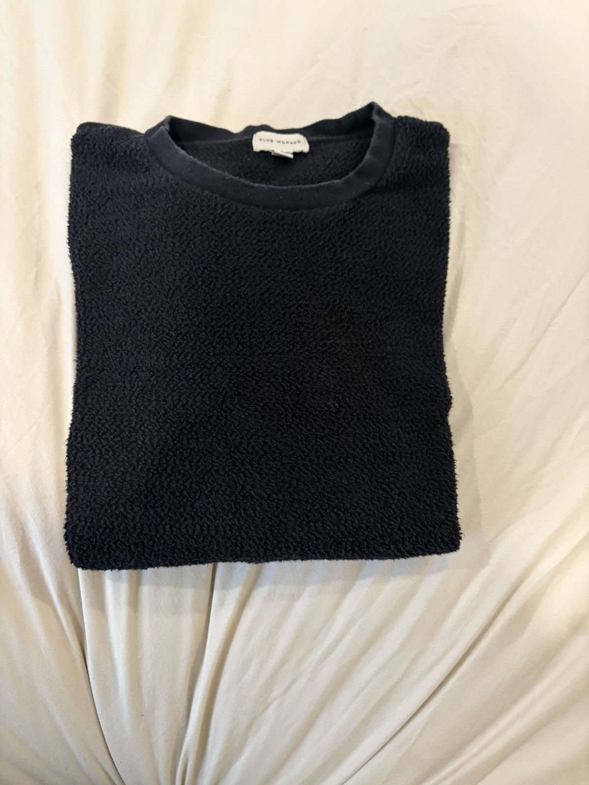 Club Monaco Terry cloth and cotton fleece sweatshirt excellent Size US M / EU 48-50 / 2 - 2 Thumbnail