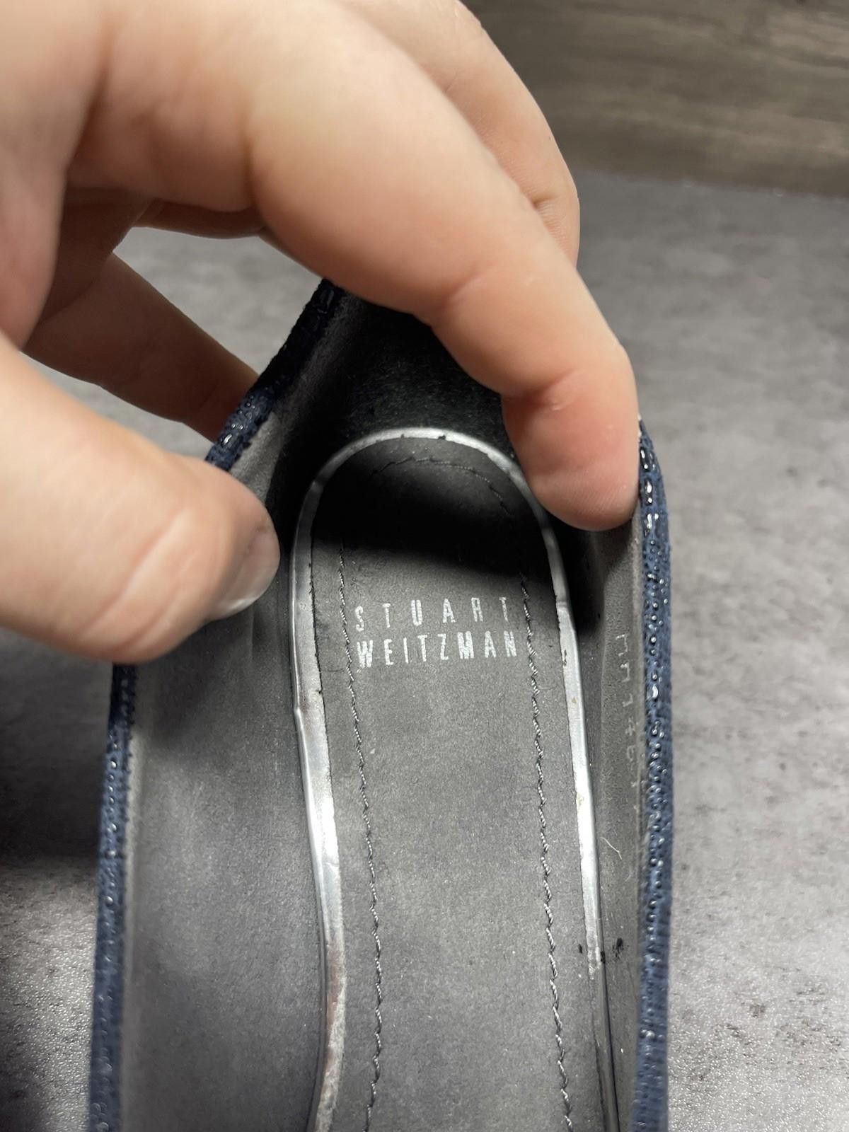 Stuart Weitzman Stuart Weitzman Shoes Womens Size 7.5 Dark Blue Size US 7.5 / IT 37.5 - 9 Thumbnail