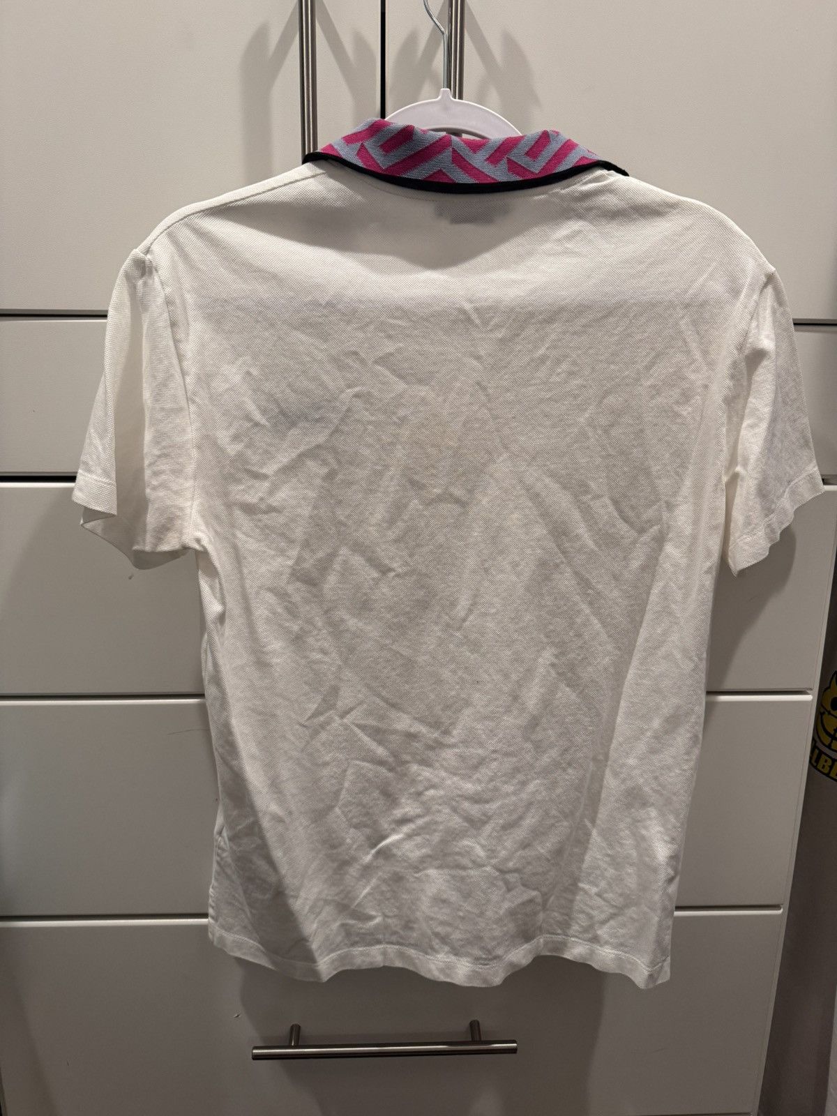 Versace Versace Taylor Fit Geometric Polo Size US S / EU 44-46 / 1 - 2 Thumbnail