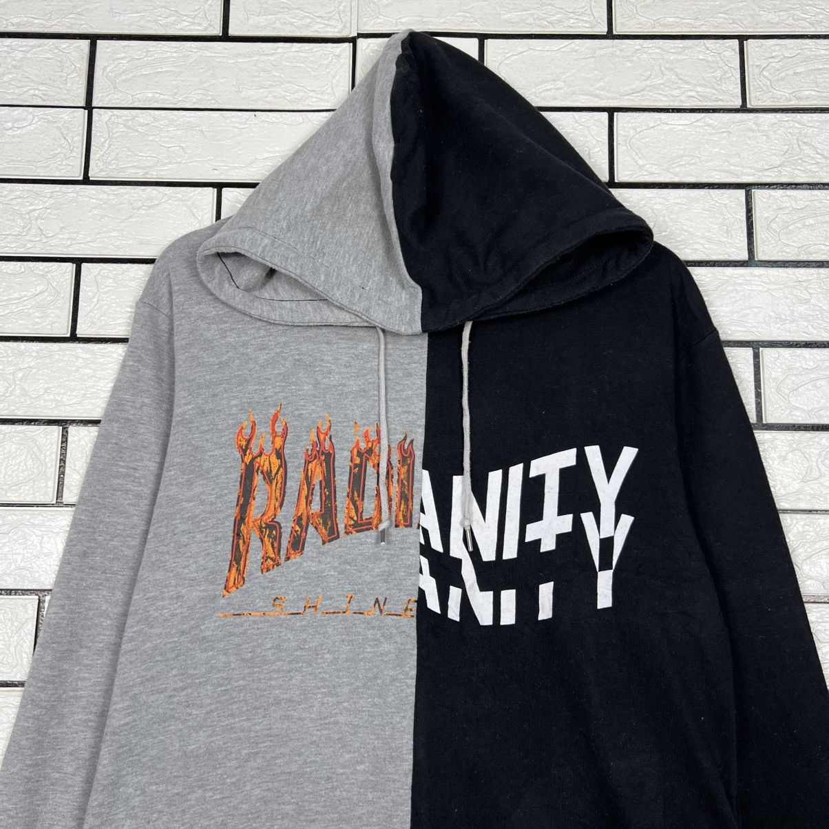 Japanese Brand IVANHOE COLLECTION Colorblock Pullover Hoodies #4211-C192 Size US L / EU 52-54 / 3 - 2 Thumbnail