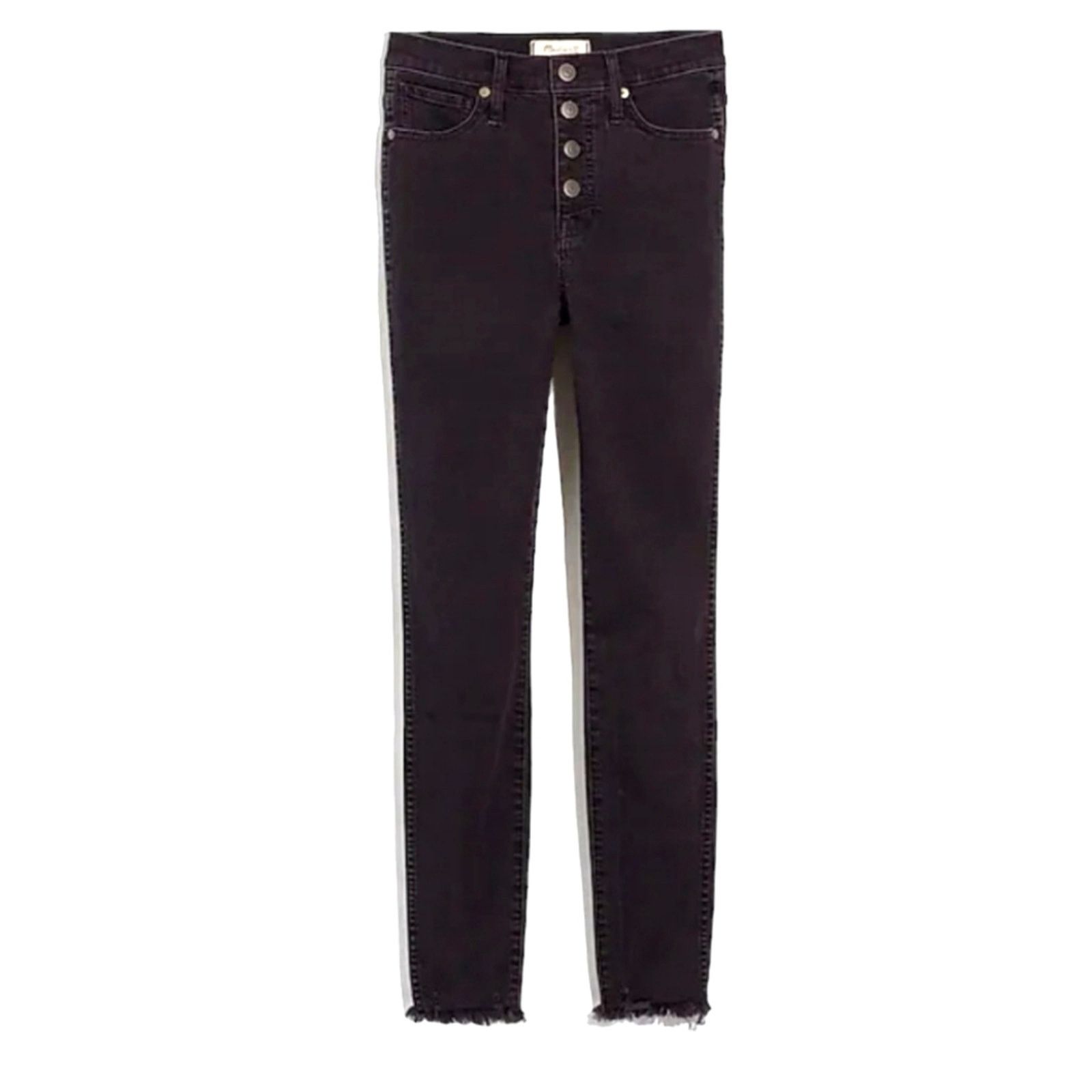 Madewell Madewell 10" High Rise Skinny Jeans Button edition 27 Size 27" / US 4 / IT 40 - 1 Thumbnail