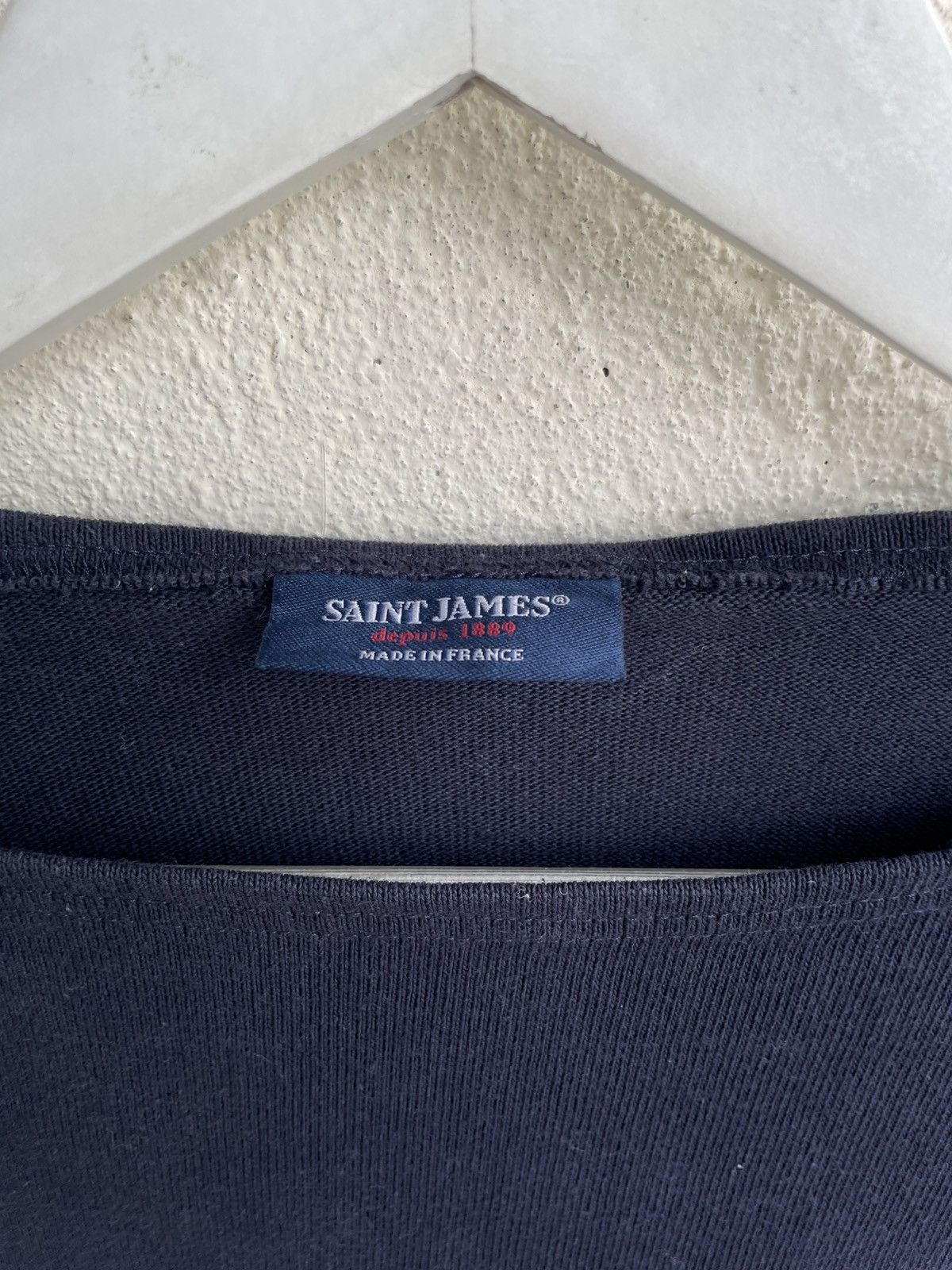 Maison Margiela Saint James Naval Breton Elbow Patch Long Sleeve Number Nine Size US XL / EU 56 / 4 - 5 Thumbnail