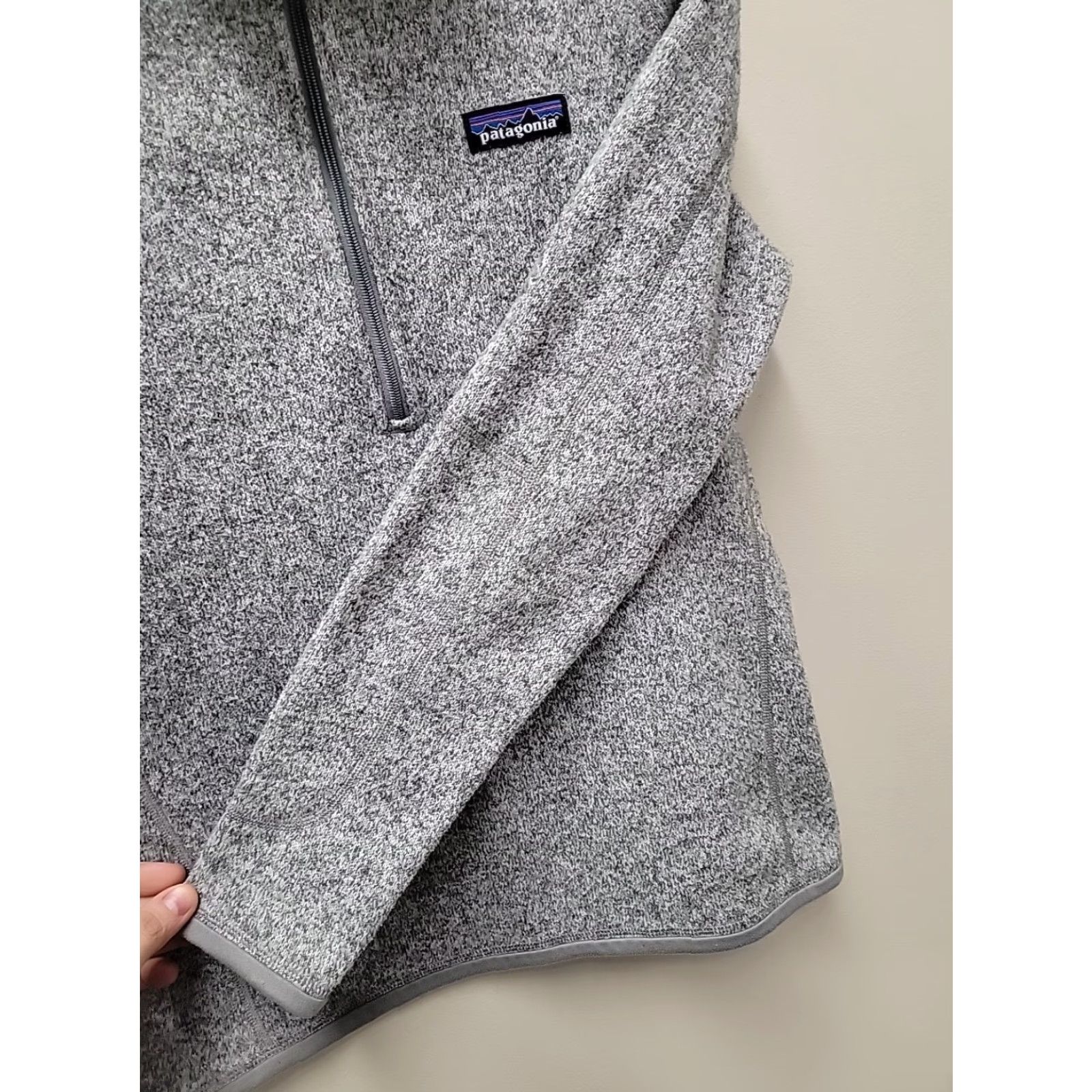 Patagonia Patagonia Women's Small Better Sweater 1/4-Zip Fleece Pullover Sweater 1/4 Zip Gray Womens S Size S / US 4 / IT 40 - 5 Thumbnail