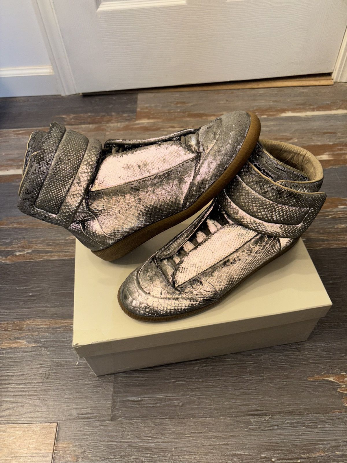 Maison Margiela Maison Margiela Future High Reflective Snakeskin size 10 Size US 10 / EU 43 - 14 Thumbnail