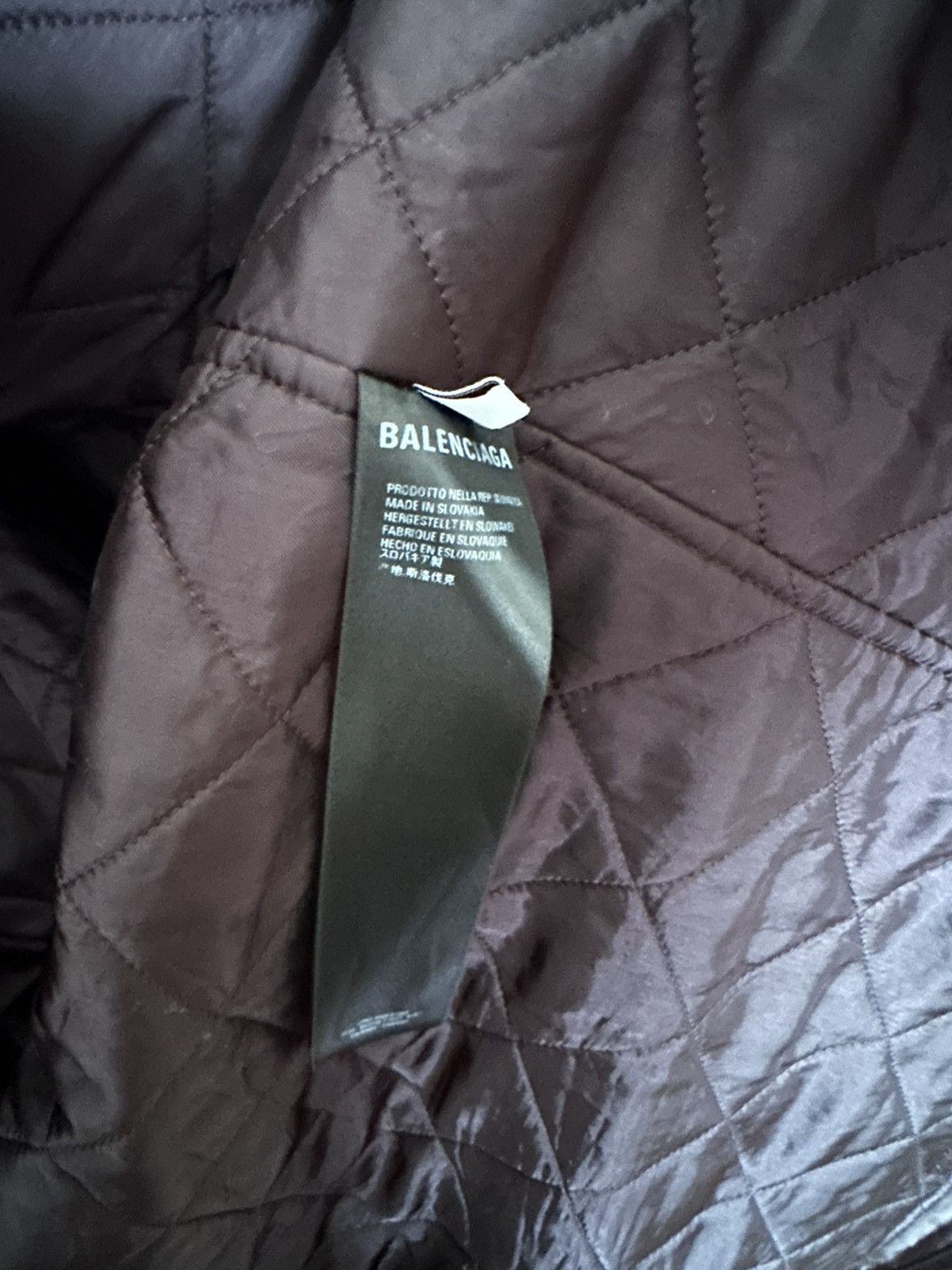 Balenciaga Balenciaga FW2020 Quilted Flannel/Shirt Size US L / EU 52-54 / 3 - 14 Thumbnail