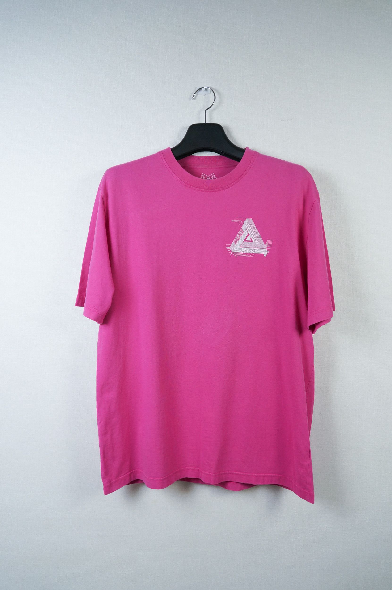 Palace Palace Triangle Logo T-shirt - Pink Size US XL / EU 56 / 4 - 1 Thumbnail
