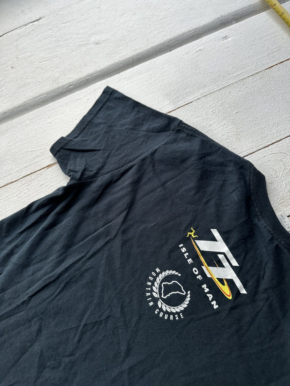 Vintage 🚨Racing T-shirt Isle of Man Vintage Big Logo 2 Side Size US S / EU 44-46 / 1 - 13 Thumbnail