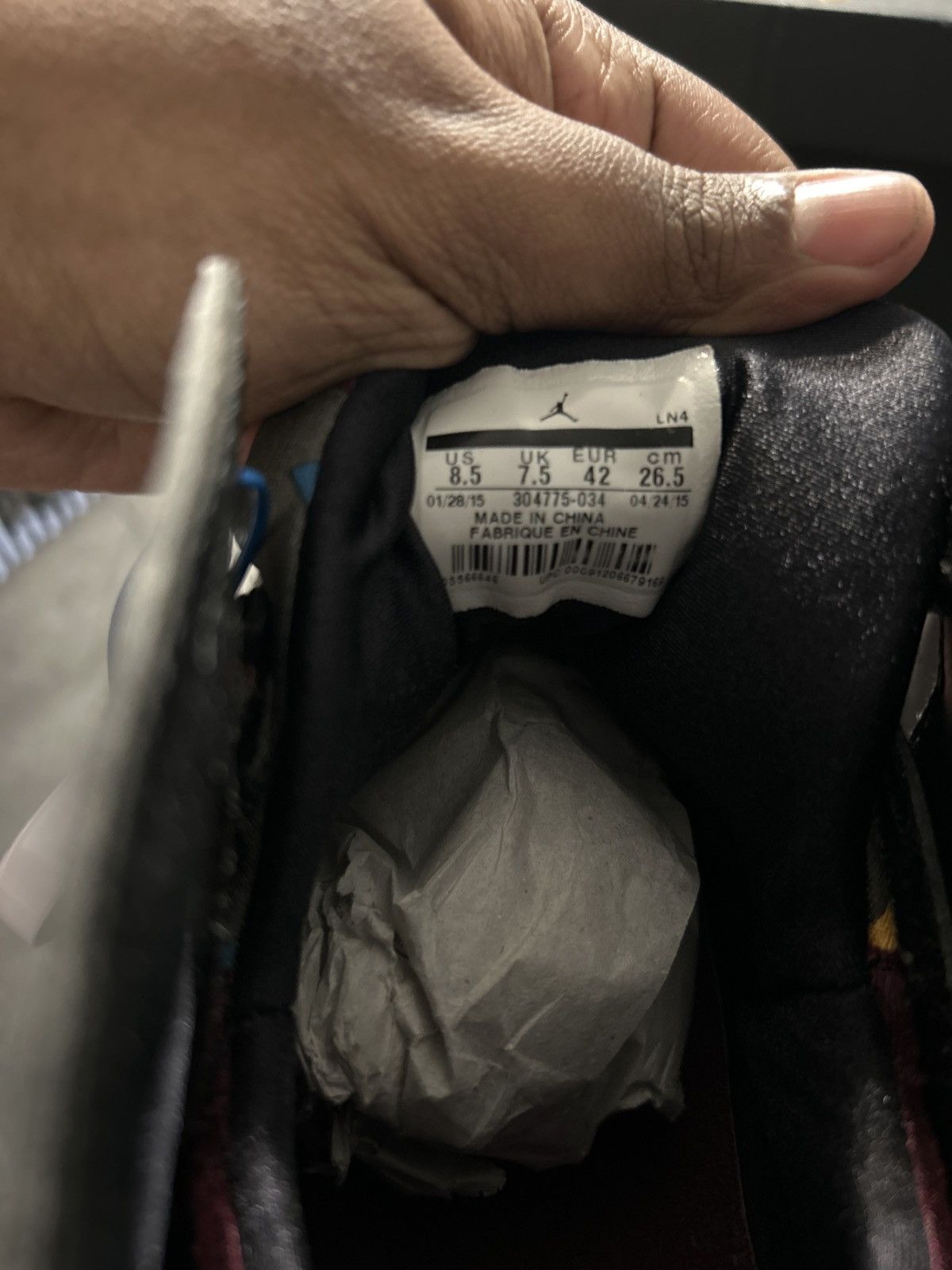 Jordan Brand × Nike Jordan 7 Bordeaux size 8.5 Size US 8.5 / EU 41-42 - 6 Thumbnail