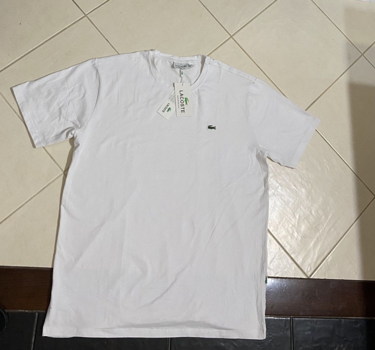 Lacoste Lacoste White T-Shirt Regular Fit XL Brand New With Tags Size US XL / EU 56 / 4 - 1 Thumbnail