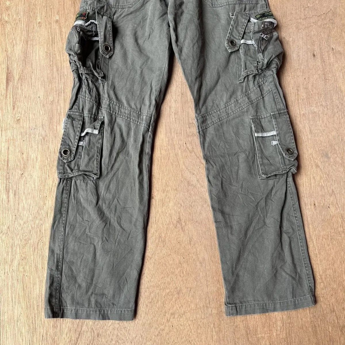 If Six Was Nine W32 L32🔥3D POCKET VTG JAPANESE BONDAGE PUNK VERY RARE PANTS Size US 32 / EU 48 - 7 Thumbnail