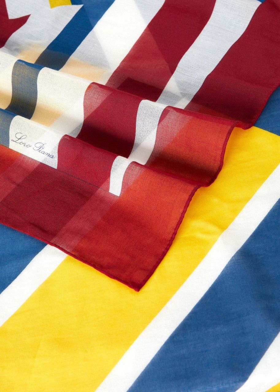 Loro Piana o1srvl11e0624 Size: OS FAM9811 Portofino Pareo Size ONE SIZE - 3 Thumbnail