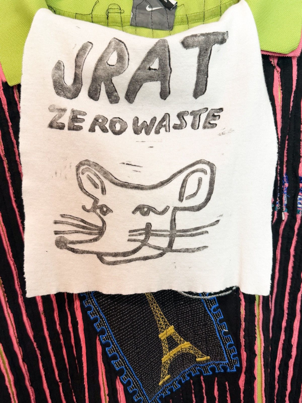 Other JRAT Zero-Waste Reworked Tee Top (Made From Three T-Shirts) Size S / US 4 / IT 40 - 4 Thumbnail