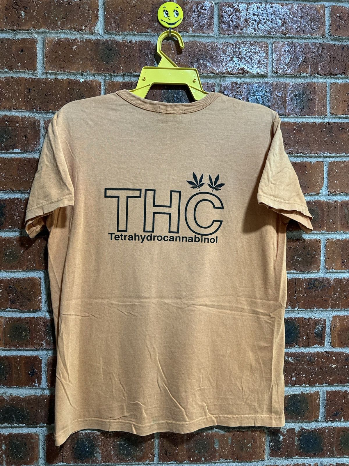 Vintage Vintage Thc Tetrahydrocannabinol Sun Faded Tee Size US M / EU 48-50 / 2 - 6 Thumbnail