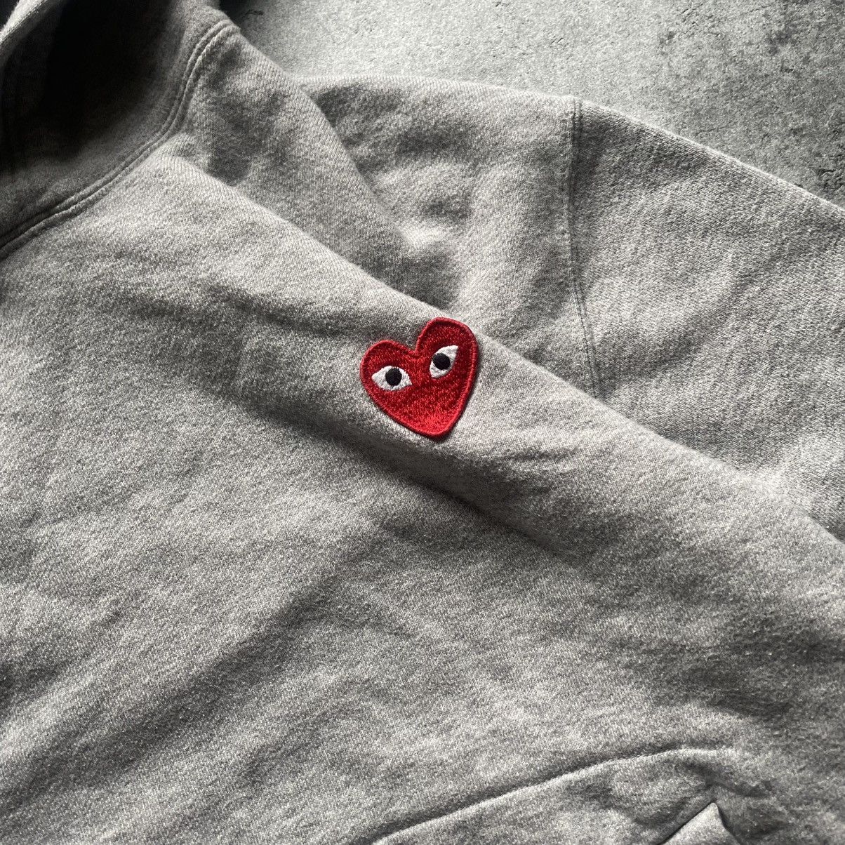 Comme des Garcons × Vintage Vintage Come Des Garçons Basic Gray Hoodie Size US S / EU 44-46 / 1 - 3 Thumbnail