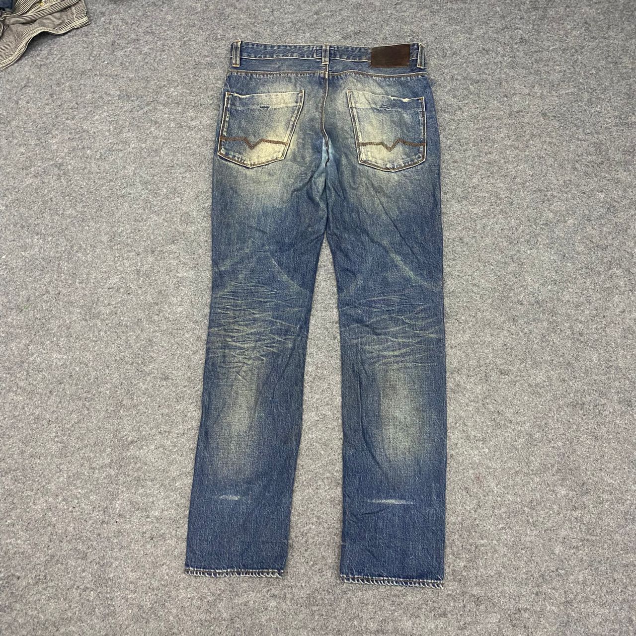 Hugo Boss 💥Best Offer💥Vintage Hugo Boss Orange Distressed Denim Size US 34 / EU 50 - 2 Thumbnail