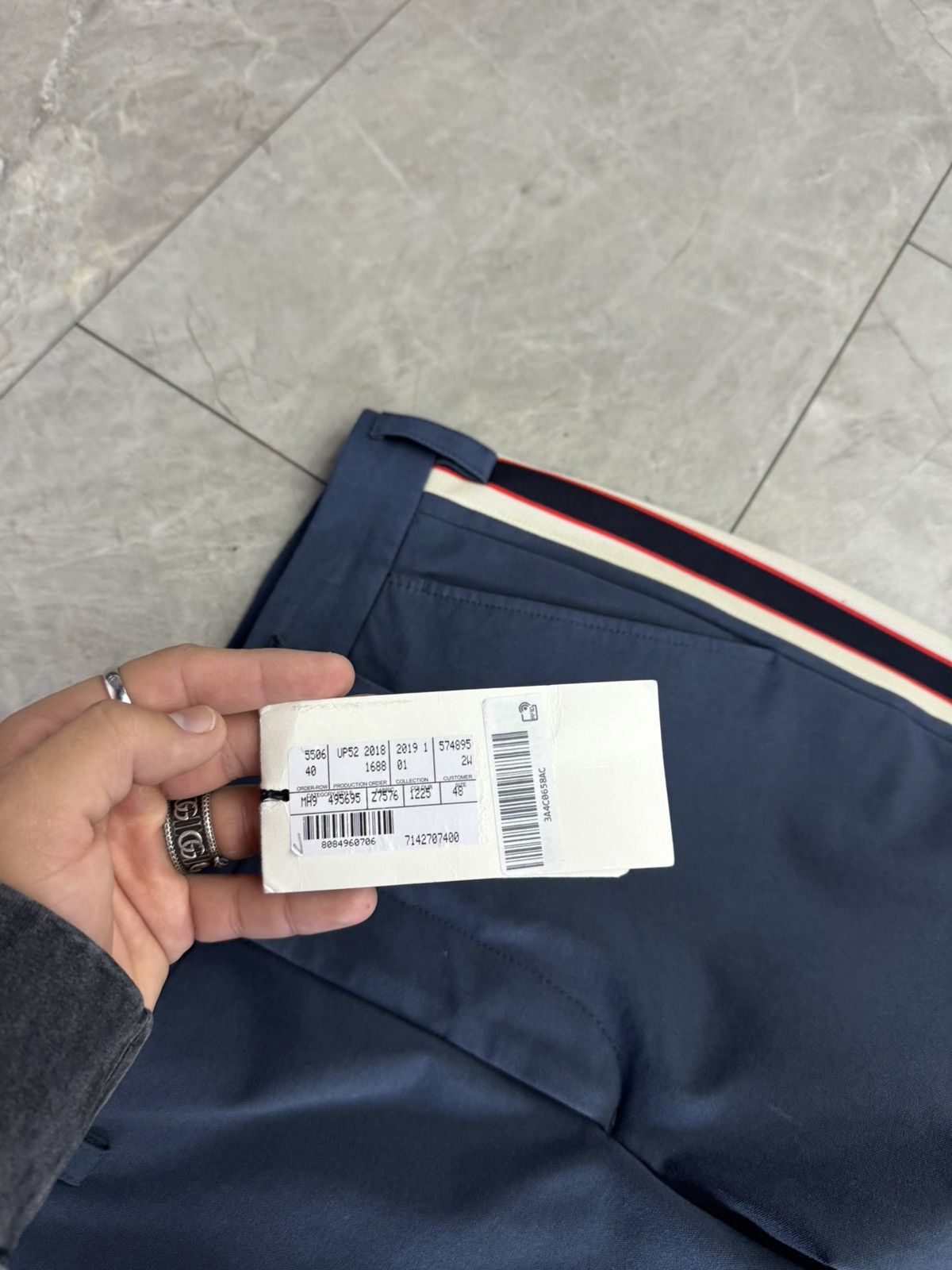 Gucci Gucci Side Striped Stretch Trouser Joggers Size US 32 / EU 48 - 7 Thumbnail