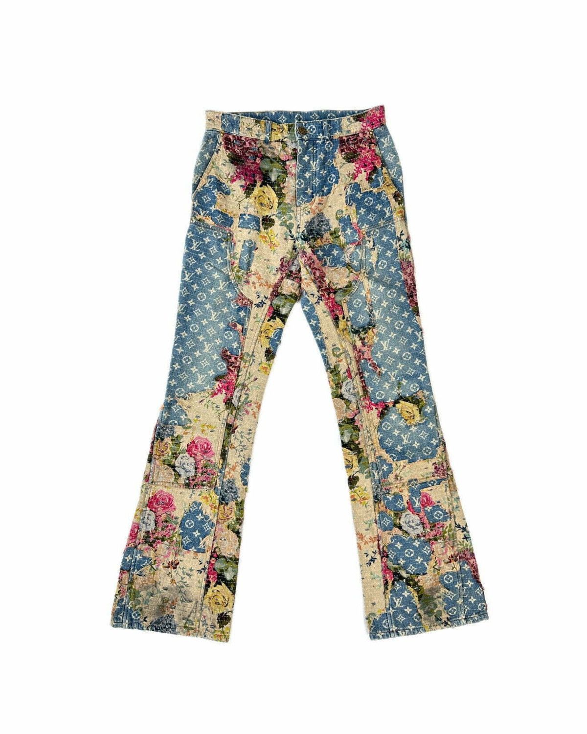 Louis Vuitton Boro Denim Pants Size US 30 / EU 46 - 1 Thumbnail