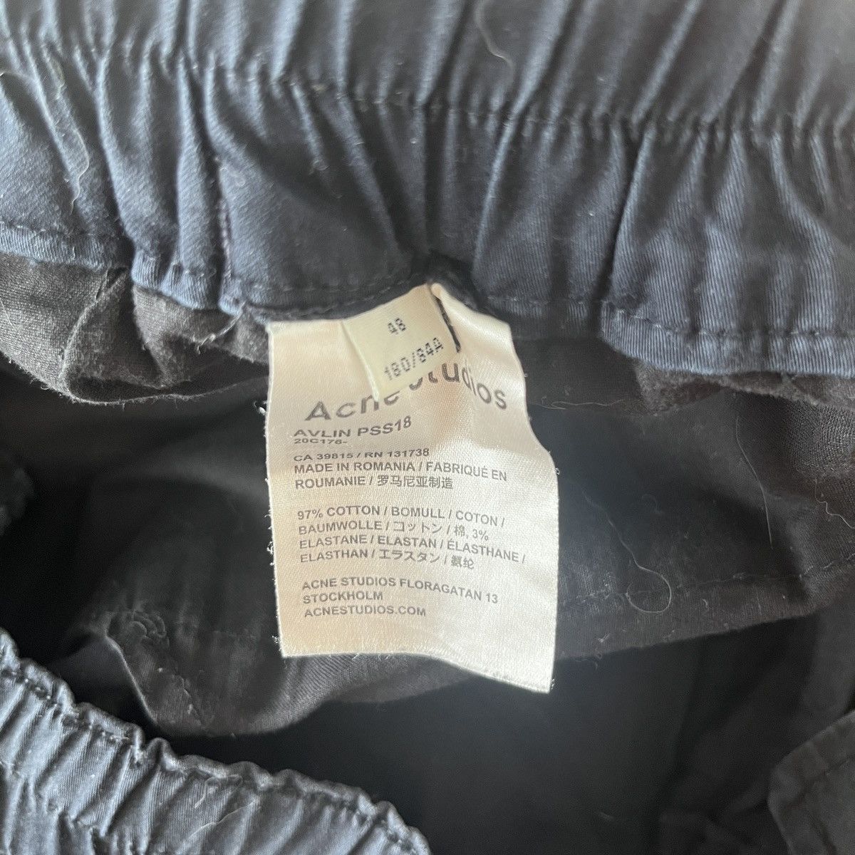 Acne Studios Acne Studio - Avlin PSS18 Pants Size US 32 / EU 48 - 5 Thumbnail