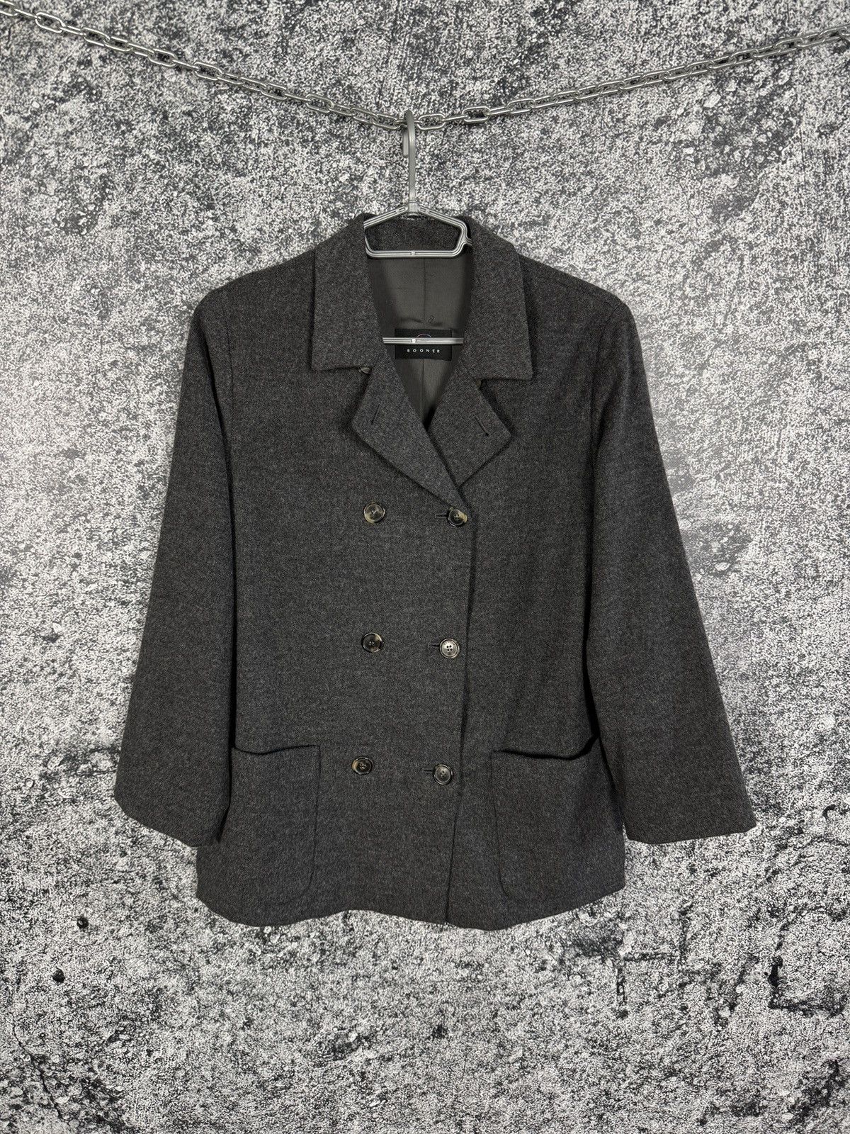 Bogner Women’s Bogner Coat Wool Blazer Jacket Luxury Size 38 Size XS / US 0-2 / IT 36-38 - 1 Thumbnail