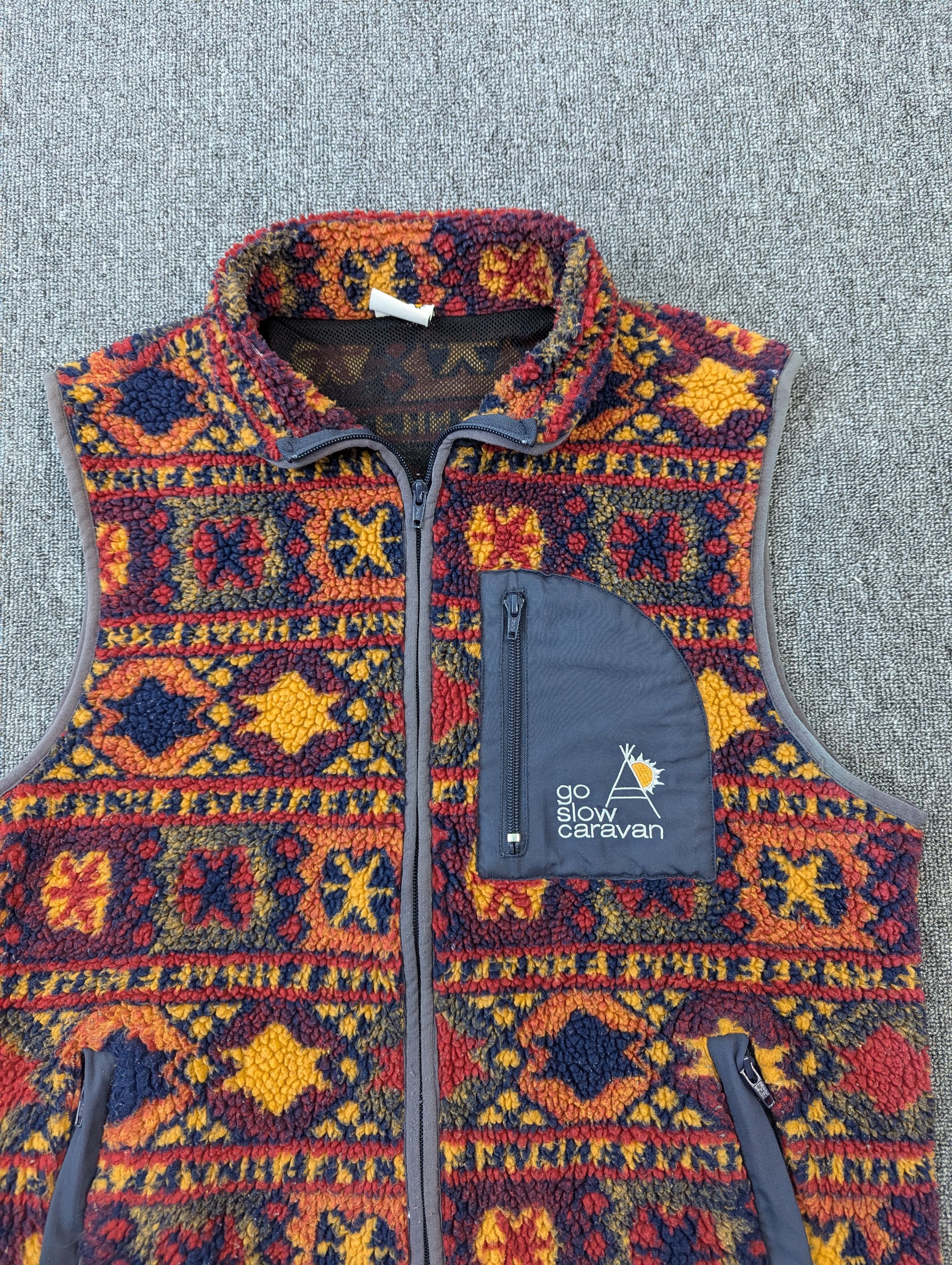 go slow caravan Go Slow Caravan Sleeveless Fleece Zipper Jacket Size US M / EU 48-50 / 2 - 5 Thumbnail