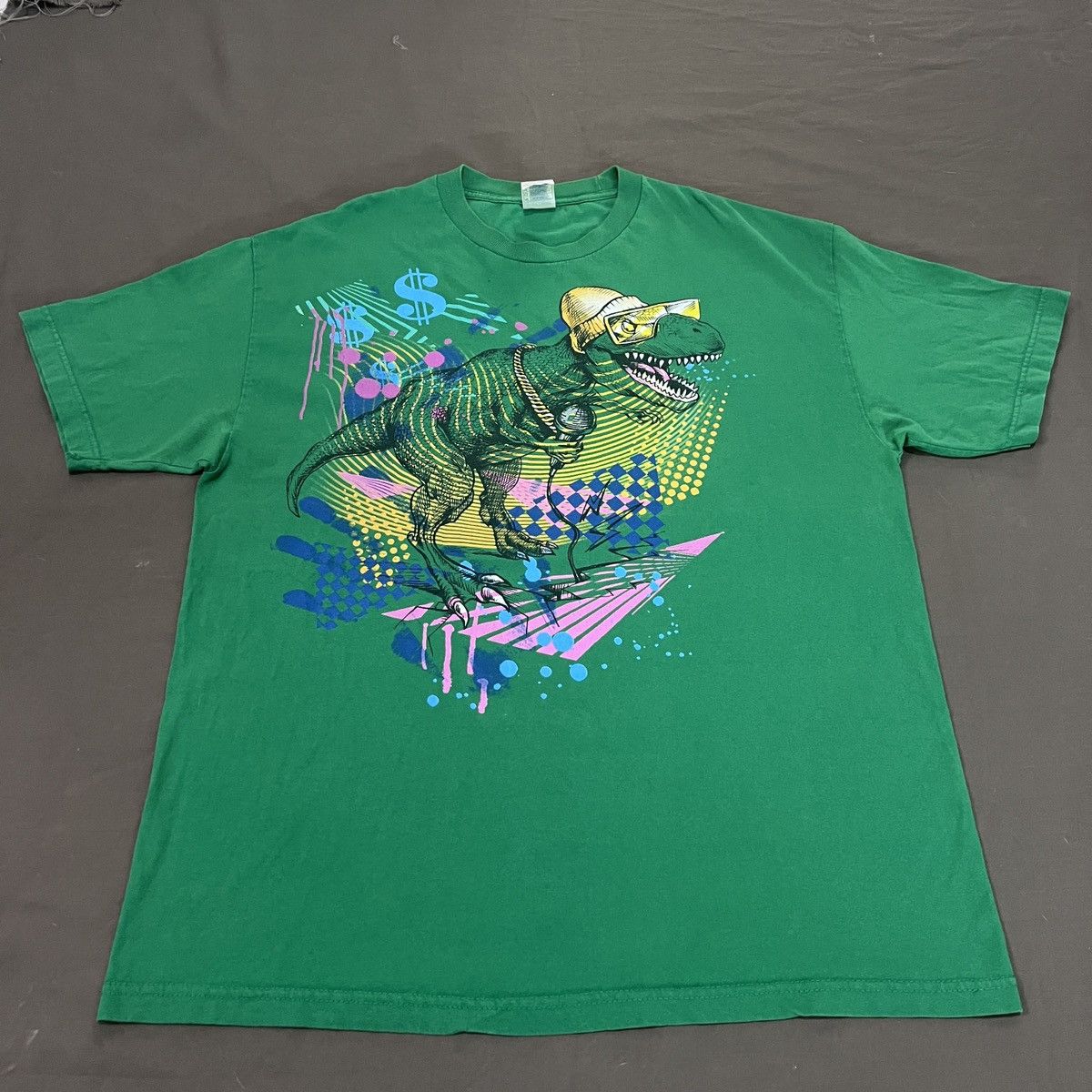 Vintage Y2K Dinosaur Streetwear Graphics hiphop XL Graffiti Skate Size US XL / EU 56 / 4 - 2 Thumbnail