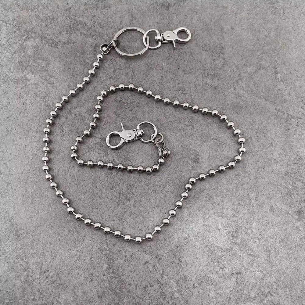 Jewelry Metal Beads Pant KeyChain Size ONE SIZE - 4 Thumbnail