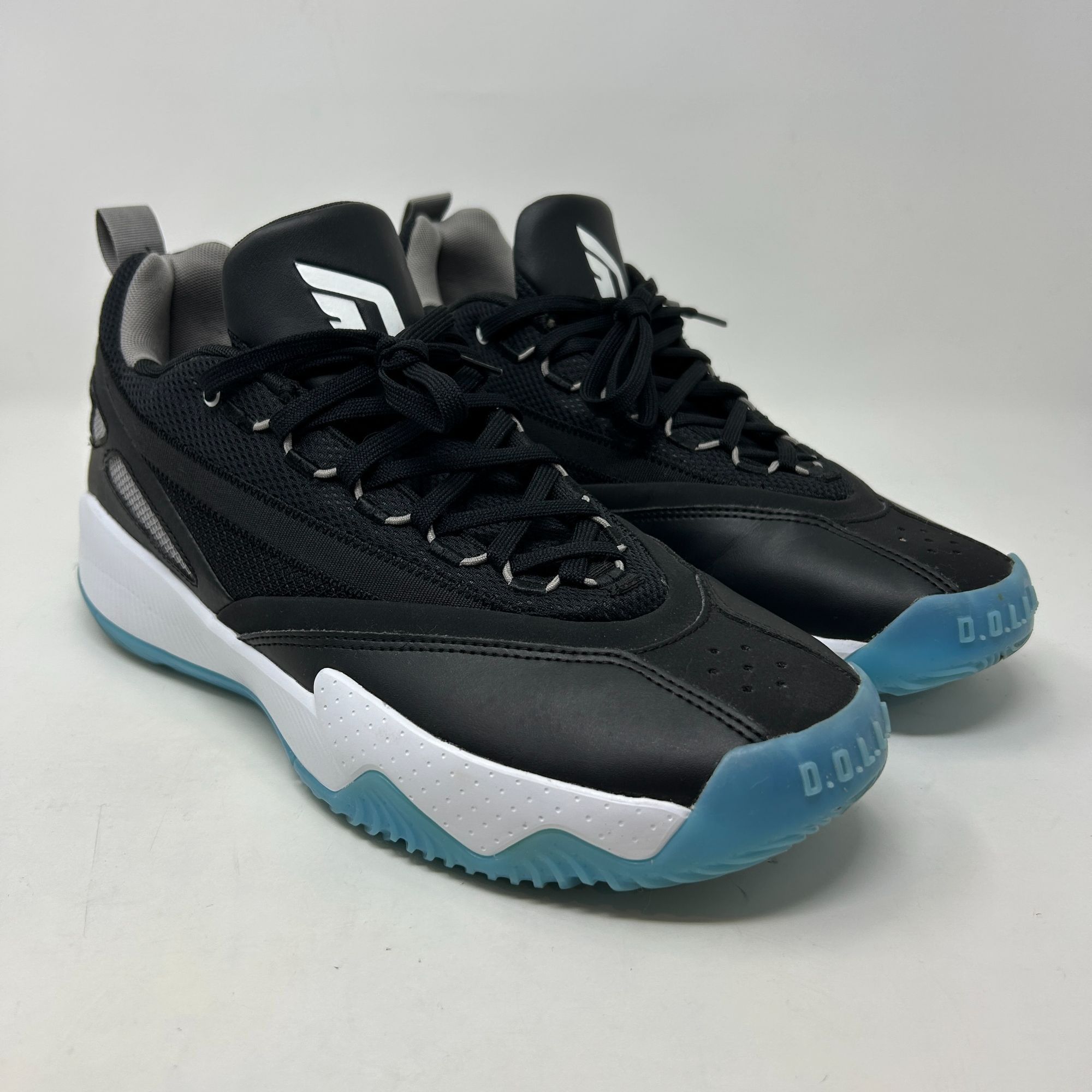 Adidas Adidas Dame Certified 2.0 'Black Cyan' Mens Size 12 Size US 12 / EU 45 - 4 Thumbnail