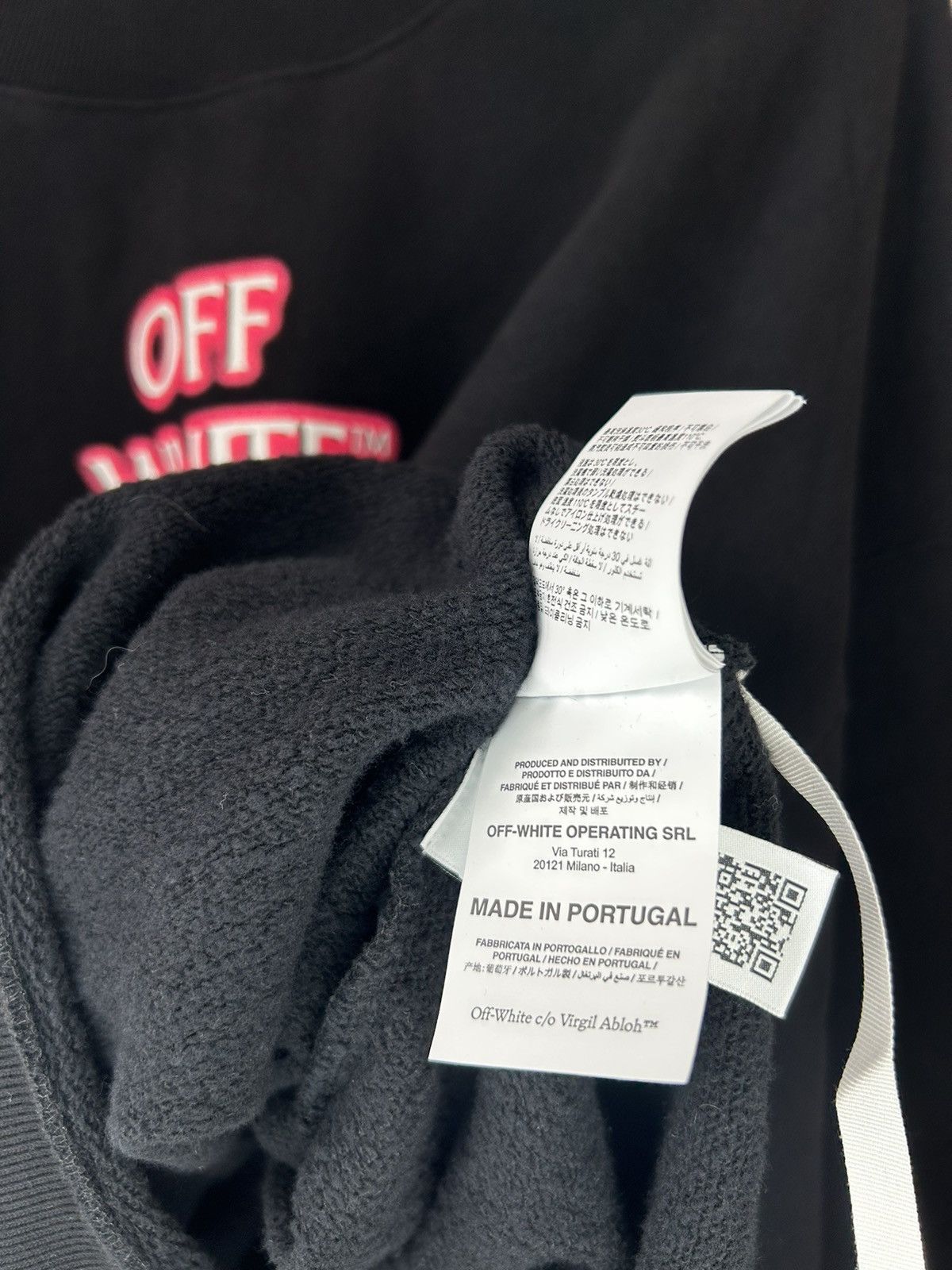 Off-White Off White Emotionally Available Crewneck Sweatshirt Size US XL / EU 56 / 4 - 8 Thumbnail