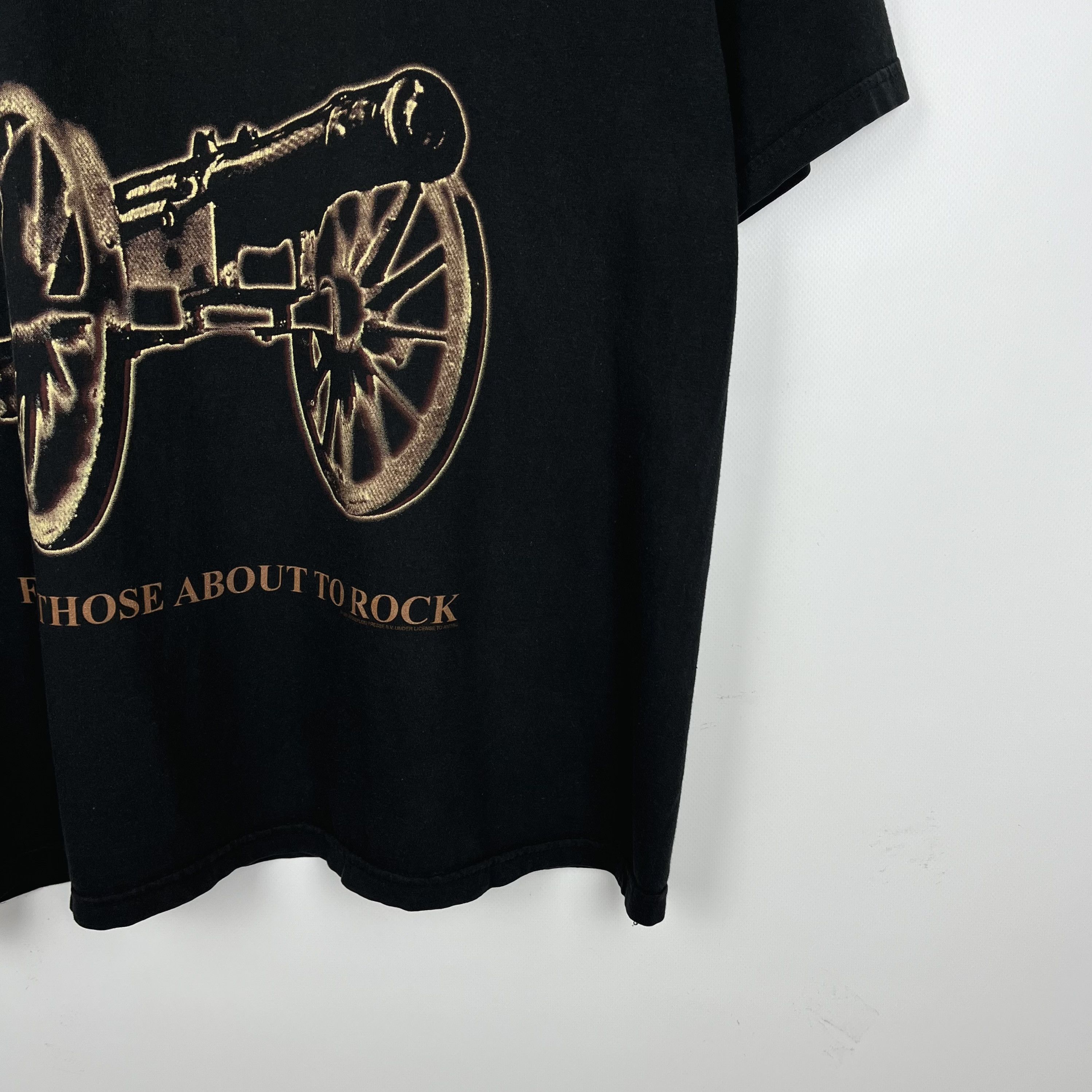 Band Tees Vintage AC/DC For Those About To Rock Band T Shirt 1999 Size US M / EU 48-50 / 2 - 3 Thumbnail
