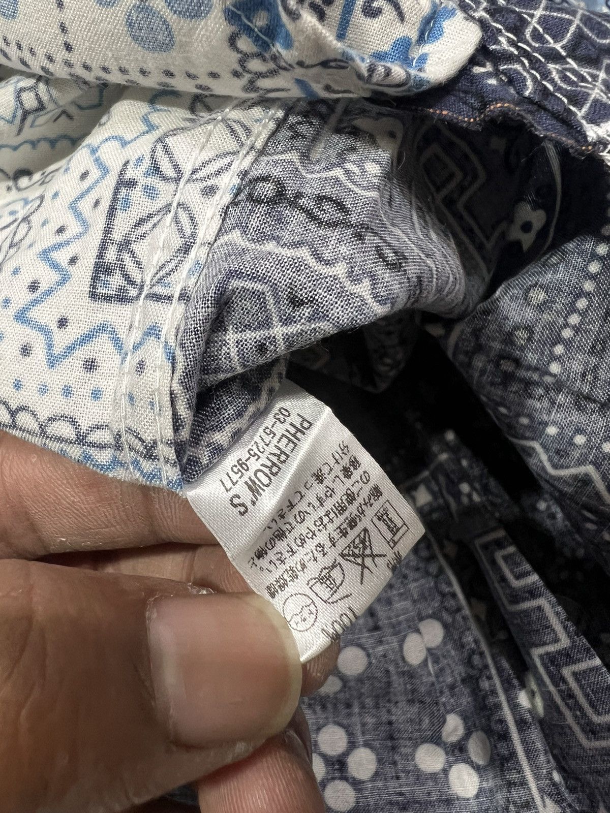 Maison Margiela 2000s Archival Hysteric Y's Paisley Bandana Shirt y2k Lgb Size US M / EU 48-50 / 2 - 8 Thumbnail